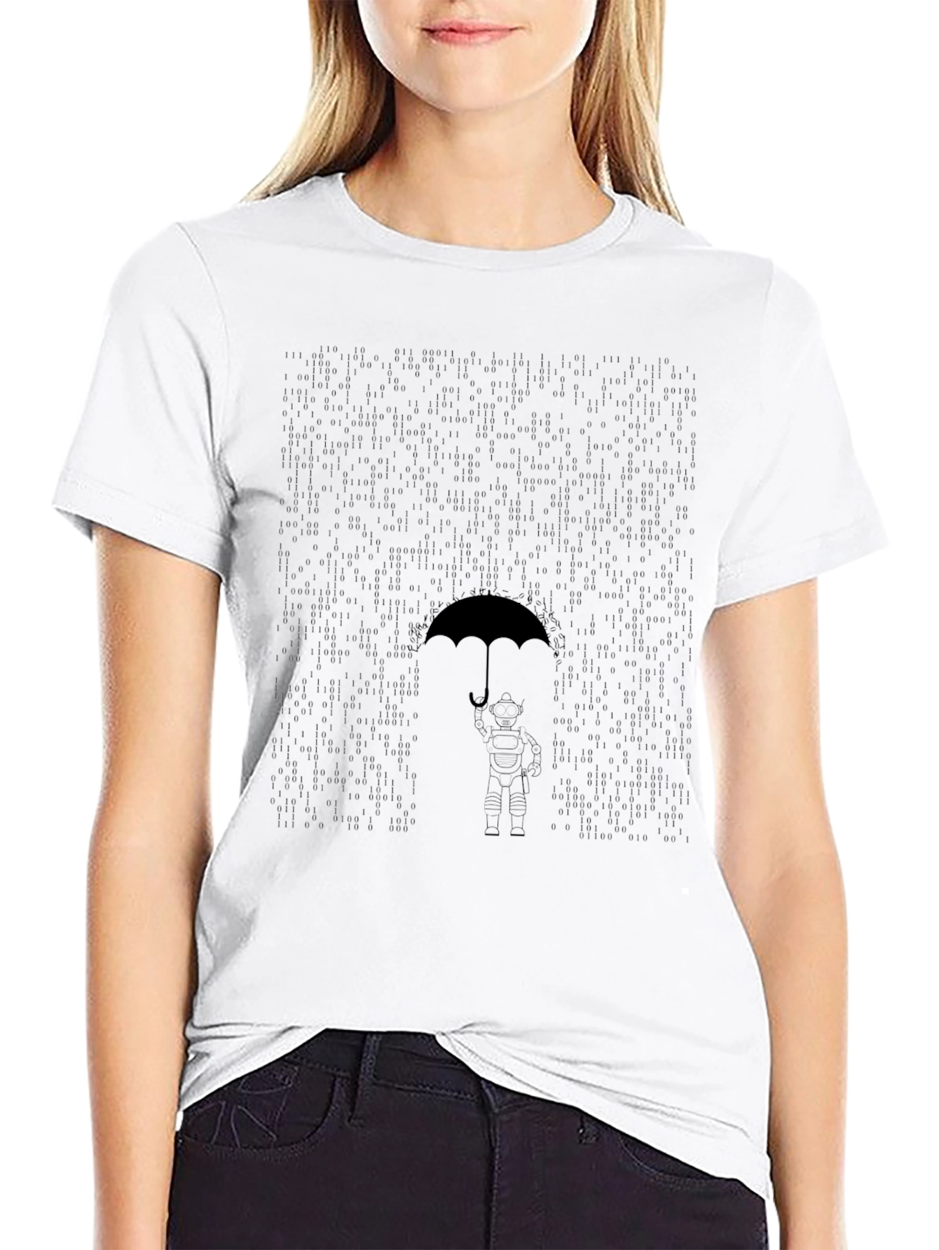 Rainy Day Umbrella Graphic Tee
