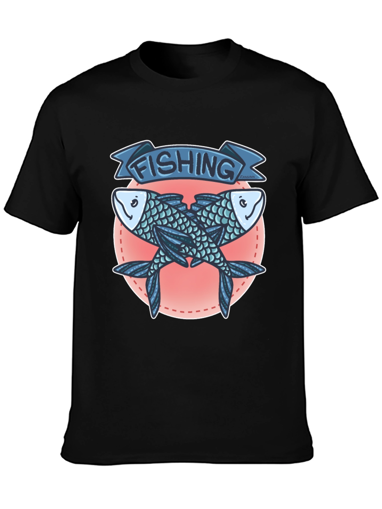 Fishing Graphic T-Shirt - Unique Angling Design