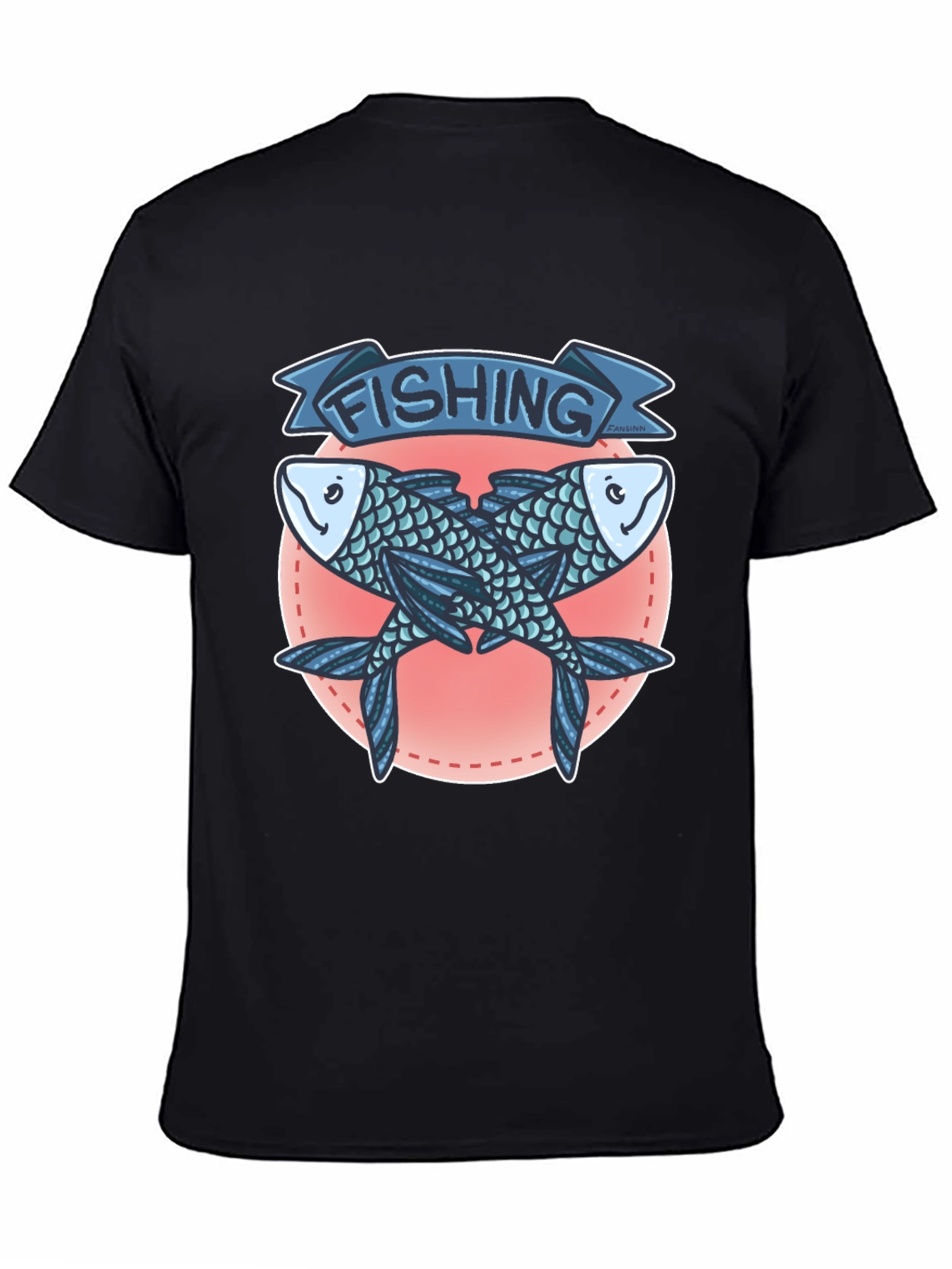 Fishing Graphic T-Shirt - Unique Angling Design