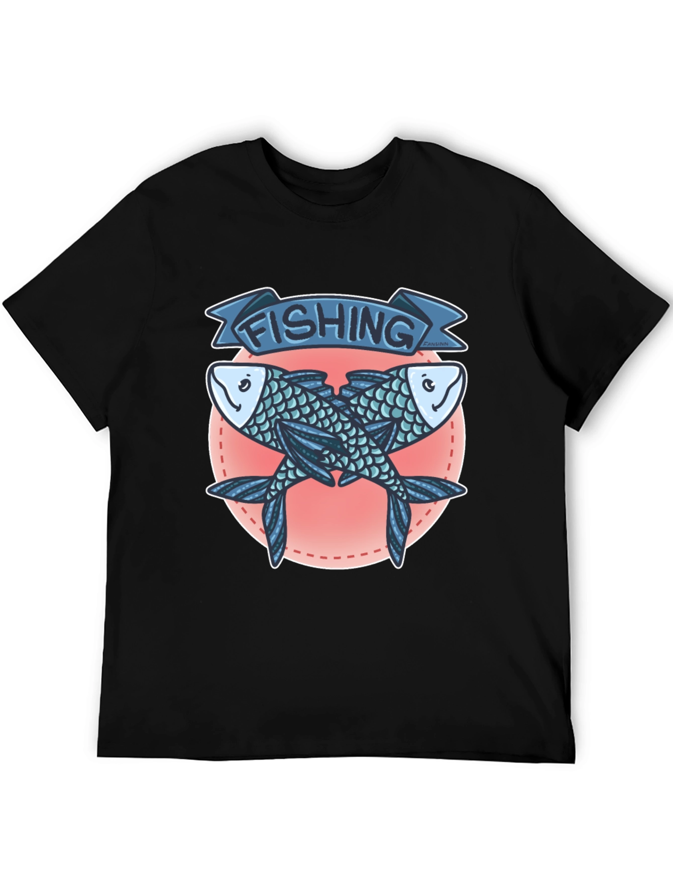 Fishing Graphic T-Shirt - Unique Angling Design
