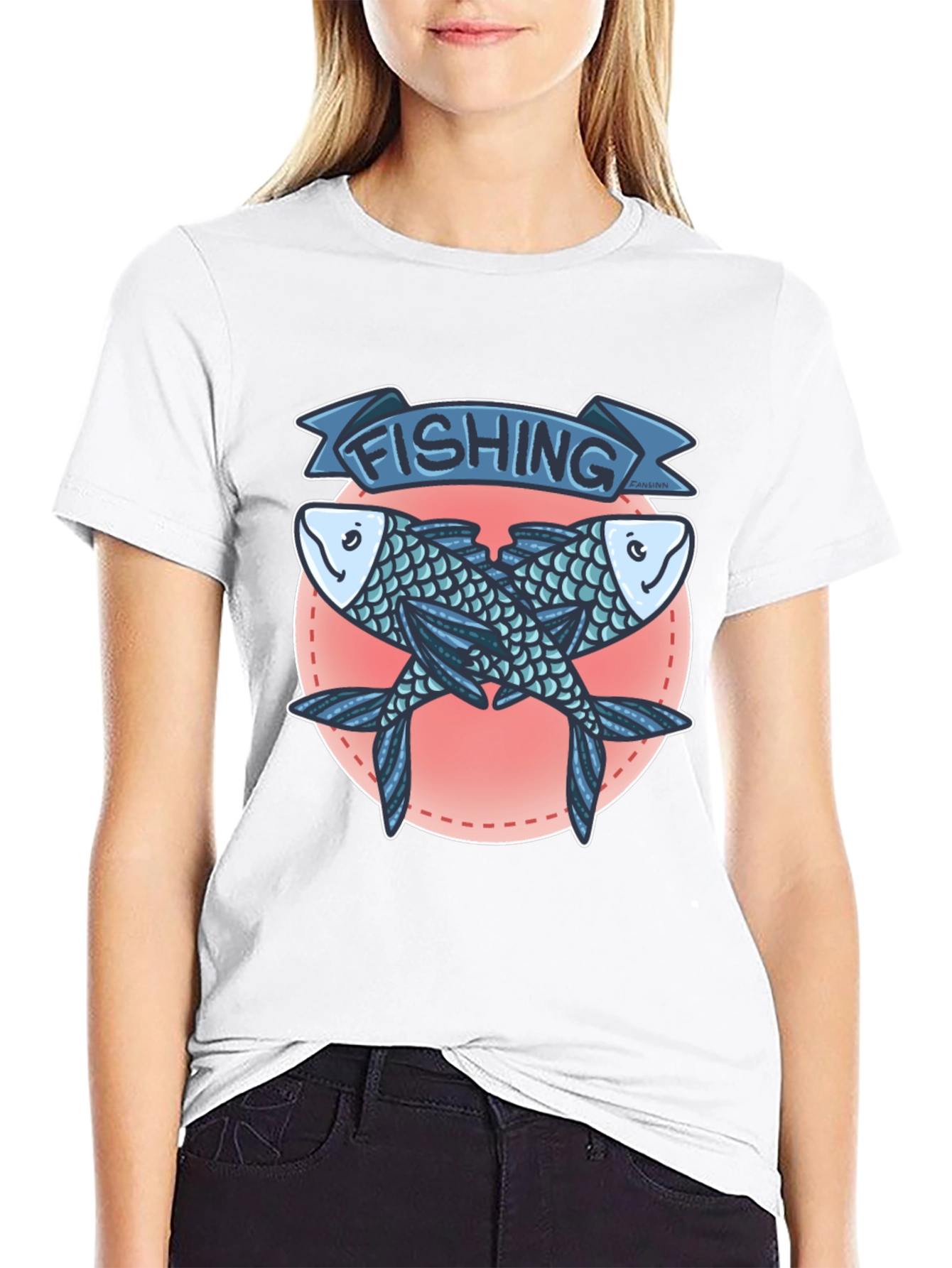 Fishing Graphic T-Shirt - Unique Angling Design