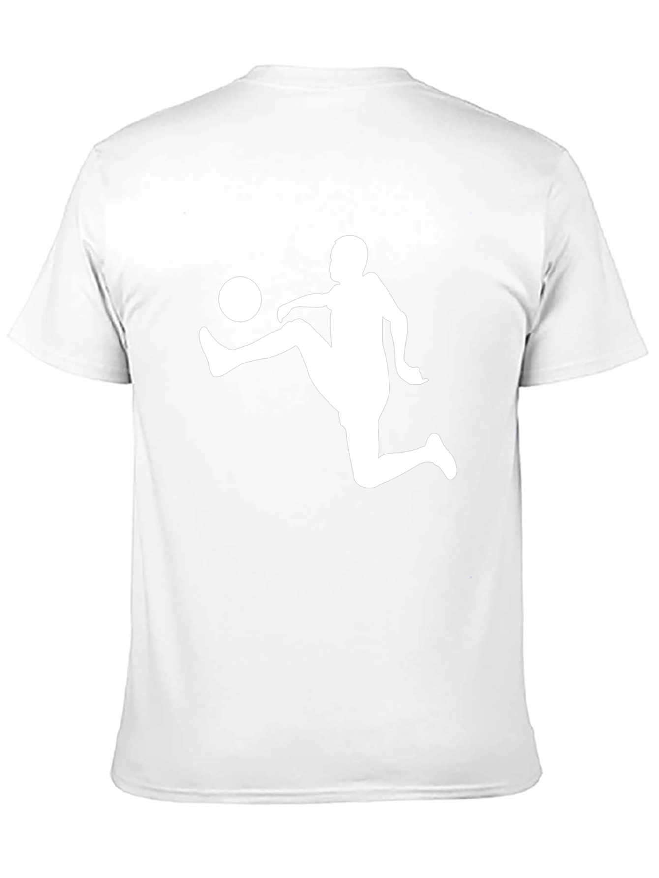 Soccer Kick Black T-Shirt
