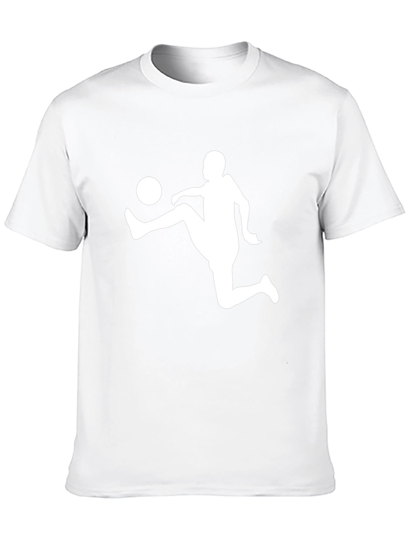 Soccer Kick Black T-Shirt