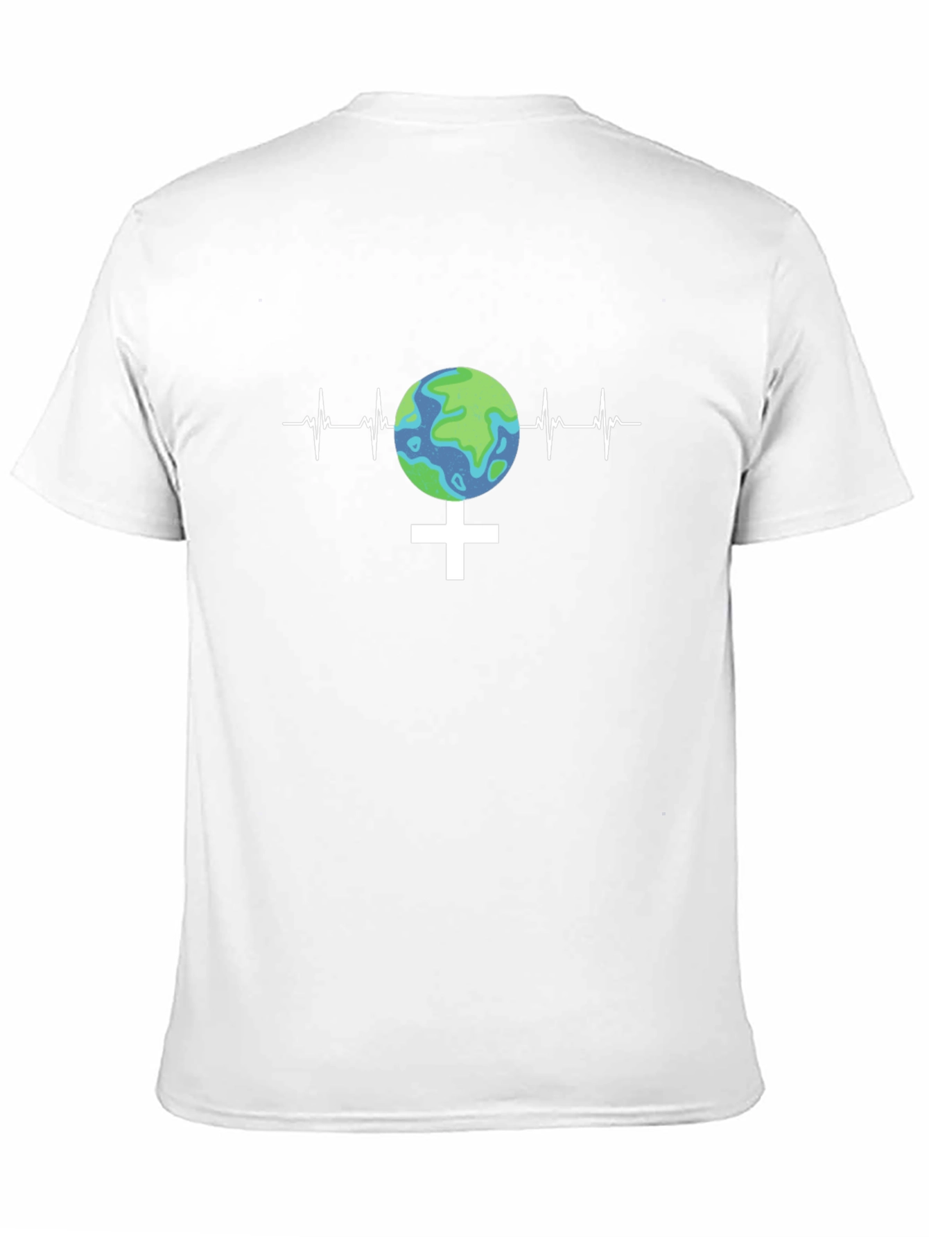 Earth Vitality Tee - Planet Heartbeat T-Shirt