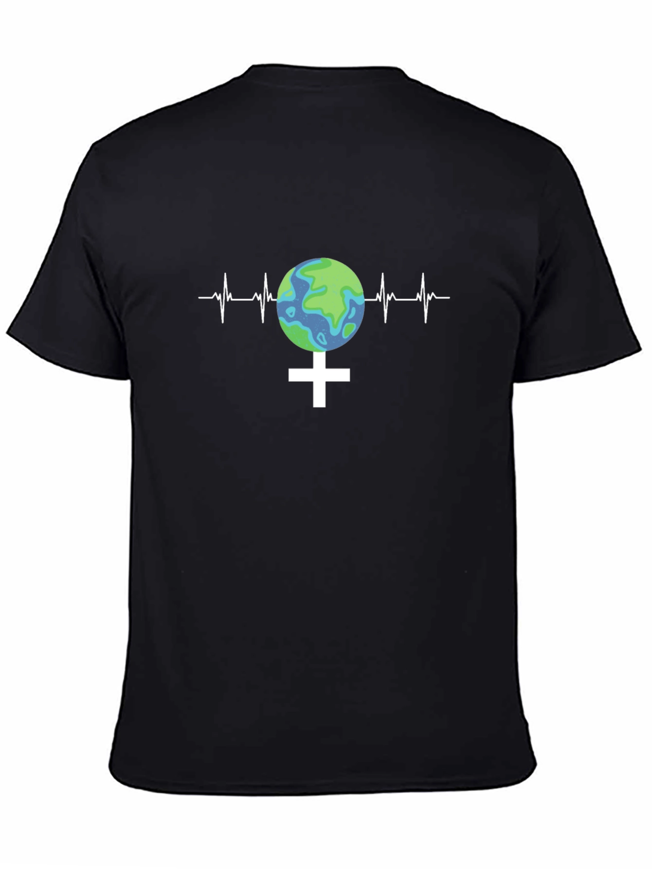 Earth Vitality Tee - Planet Heartbeat T-Shirt