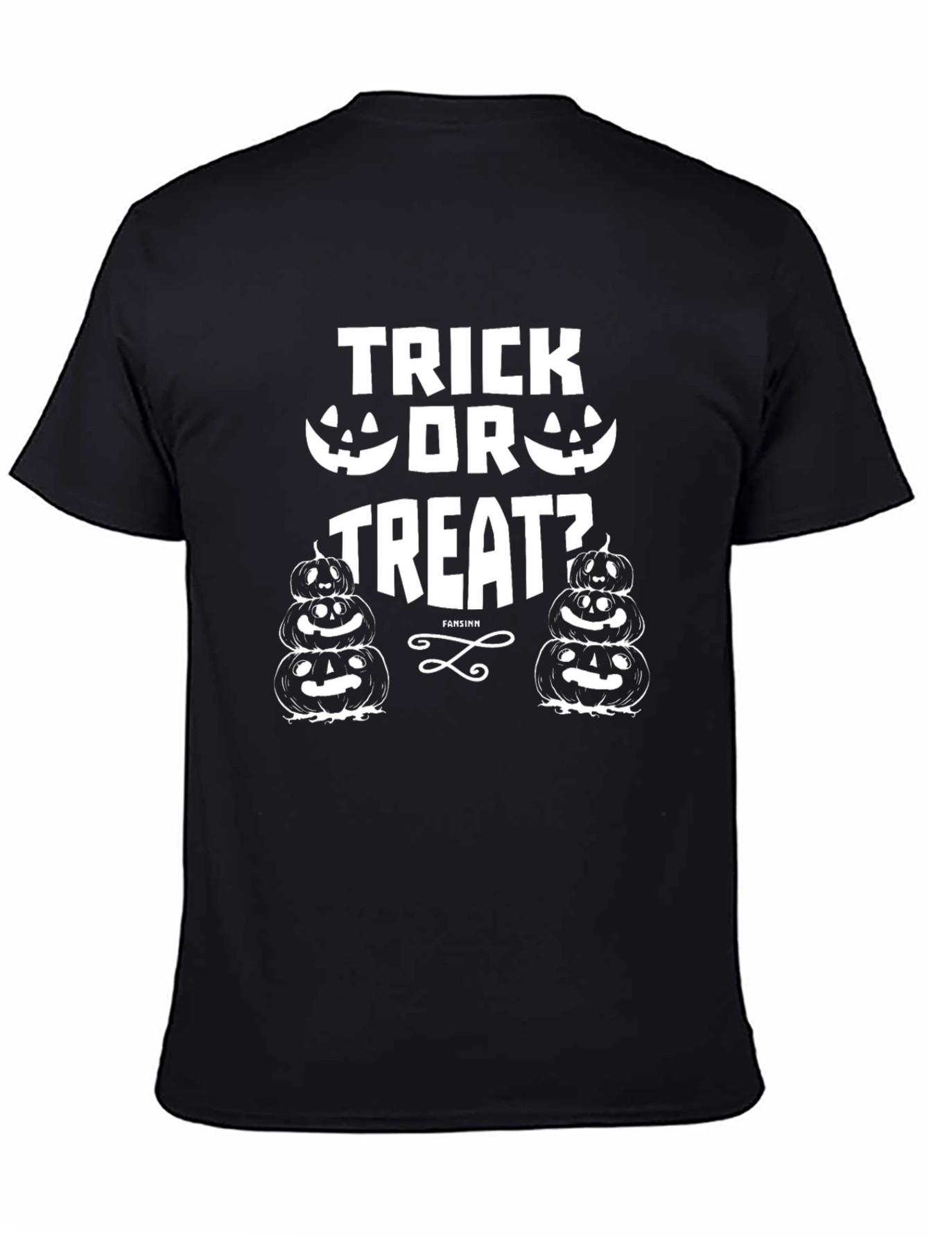 Trick Or Treat Halloween T-Shirt Pumpkin Graphic Tee