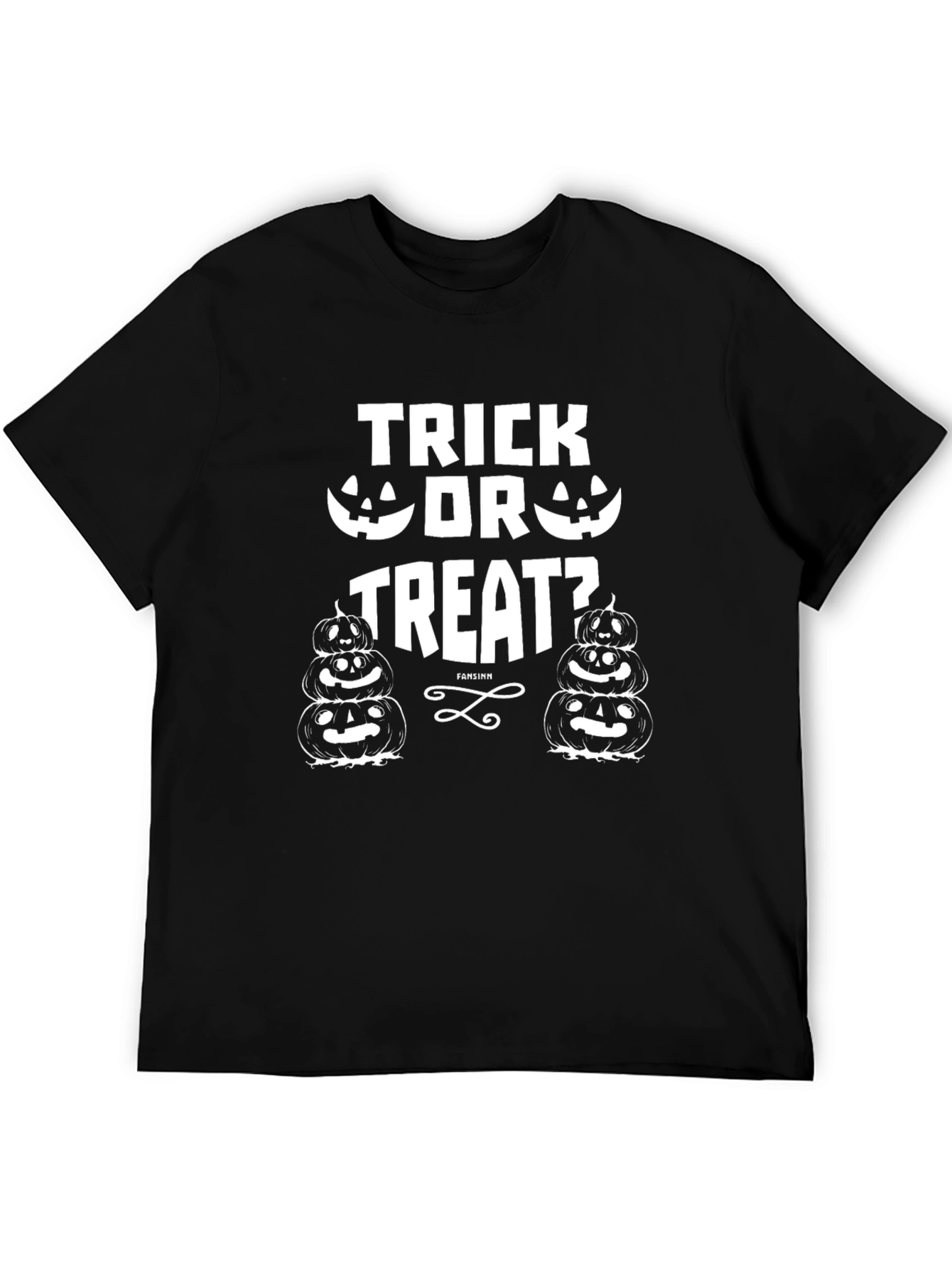 Trick Or Treat Halloween T-Shirt Pumpkin Graphic Tee