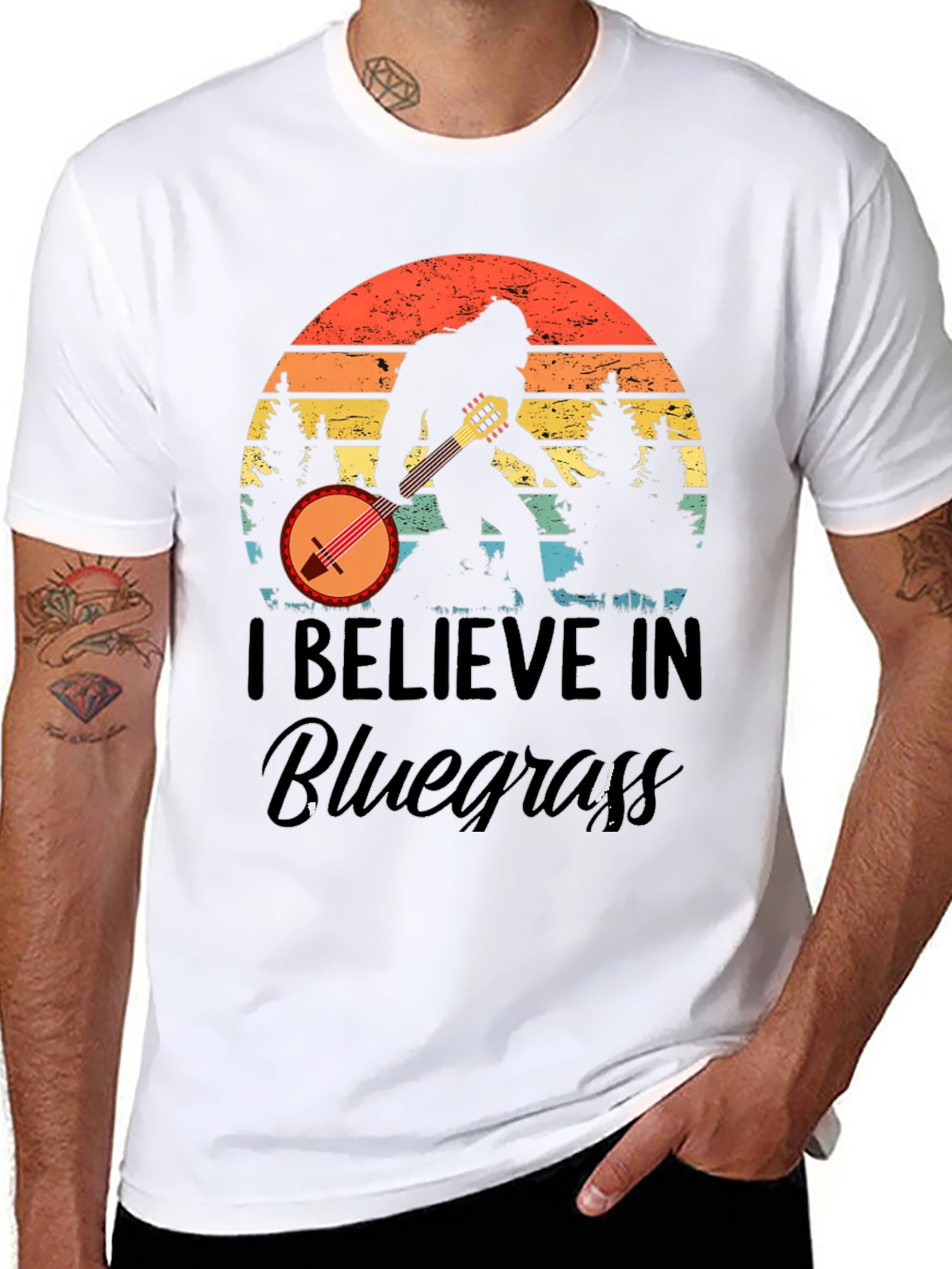 Bluegrass Bigfoot Graphic T-Shirt