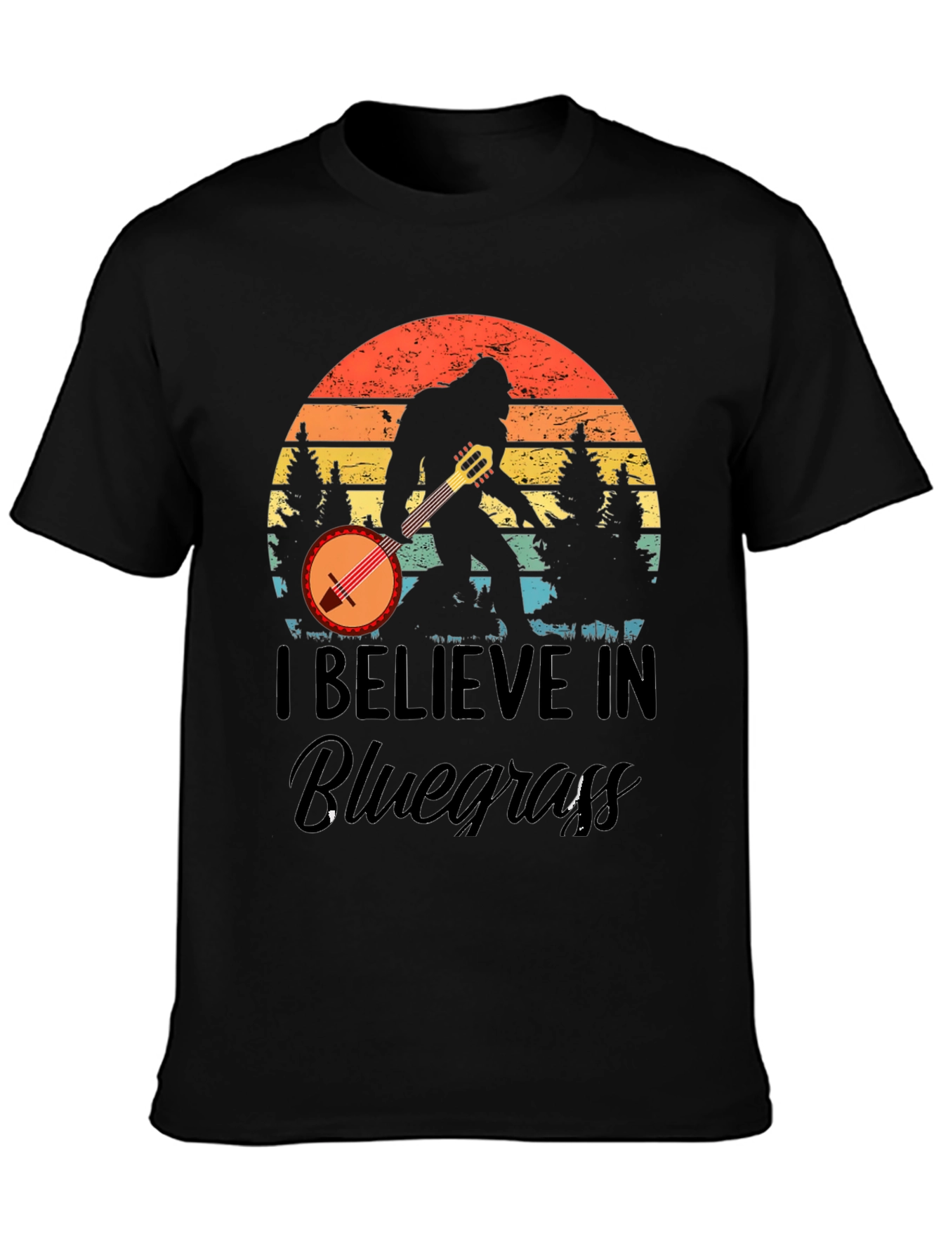 Bluegrass Bigfoot Graphic T-Shirt