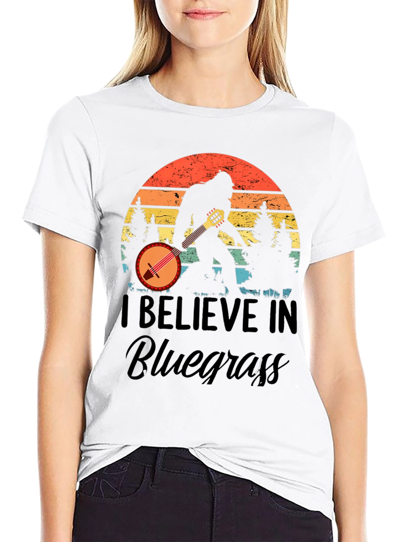 Bluegrass Bigfoot Graphic T-Shirt