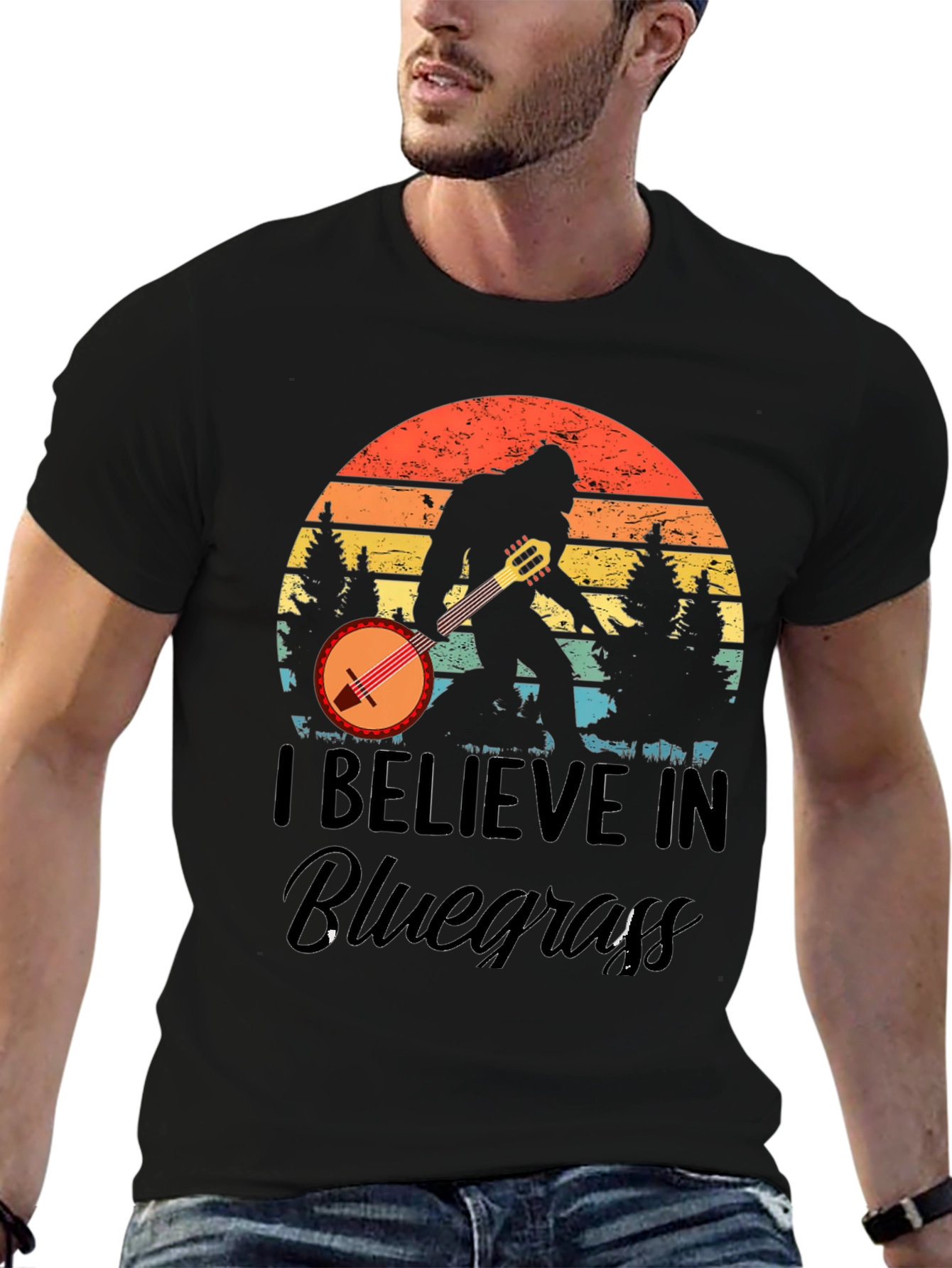 Bluegrass Bigfoot Graphic T-Shirt