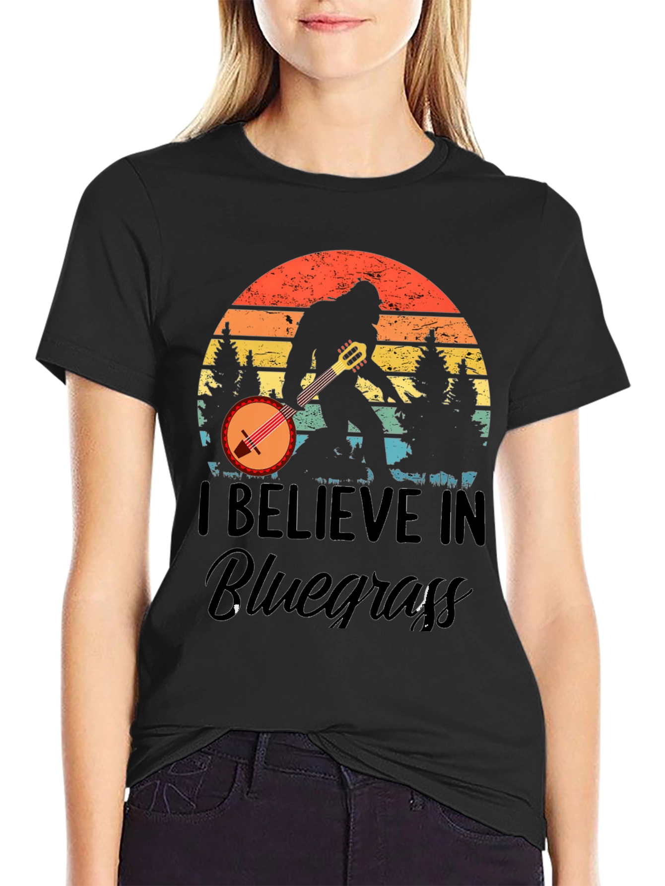 Bluegrass Bigfoot Graphic T-Shirt