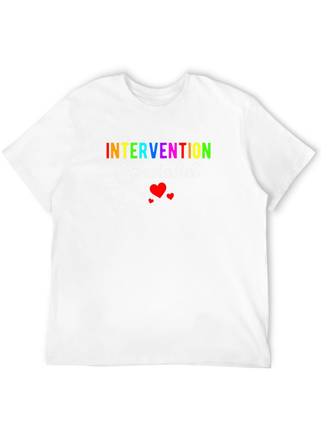 Intervention Specialist Heart T-Shirt