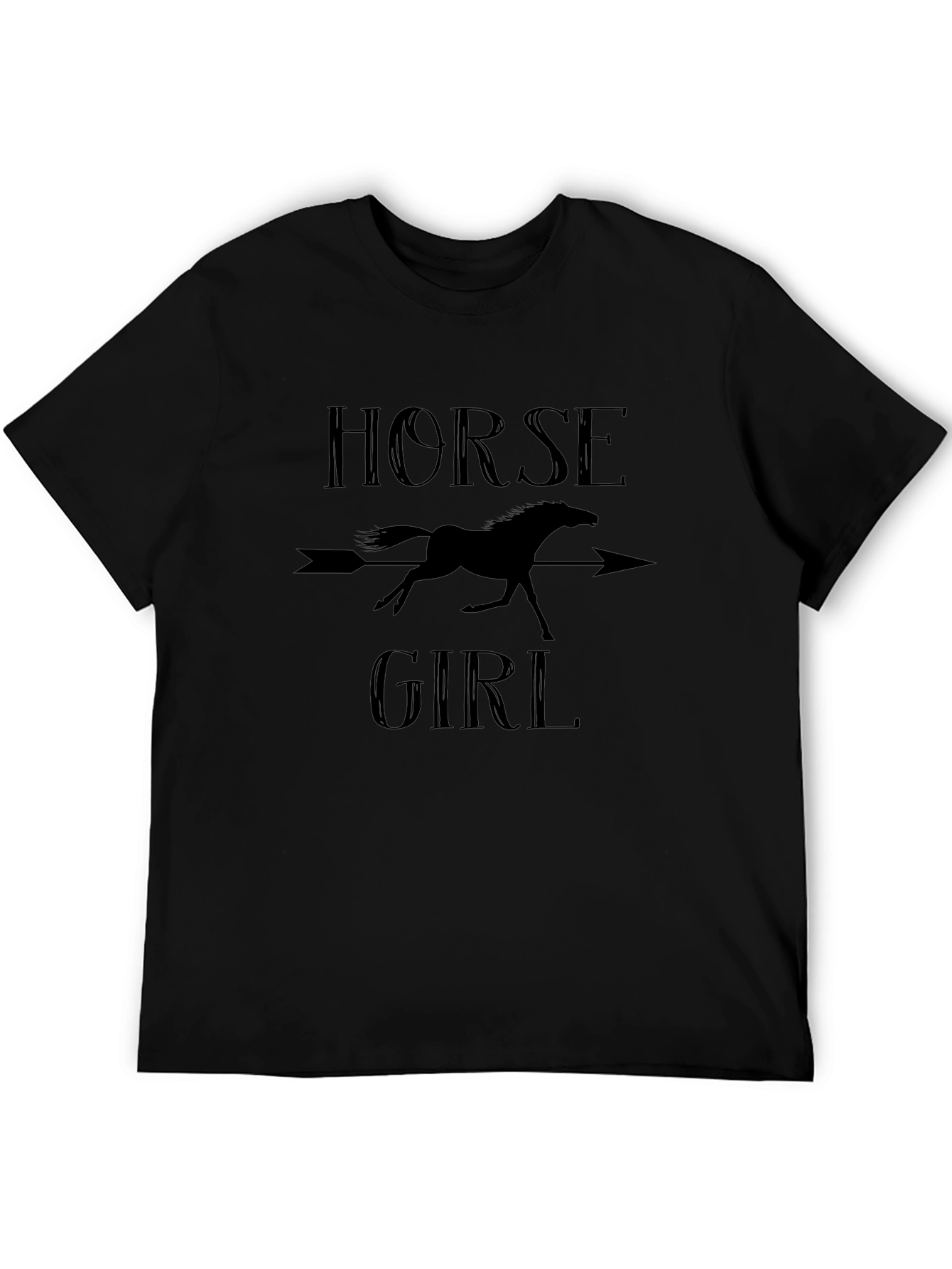 Horse Girl T-Shirt - Equestrian Arrow Tee