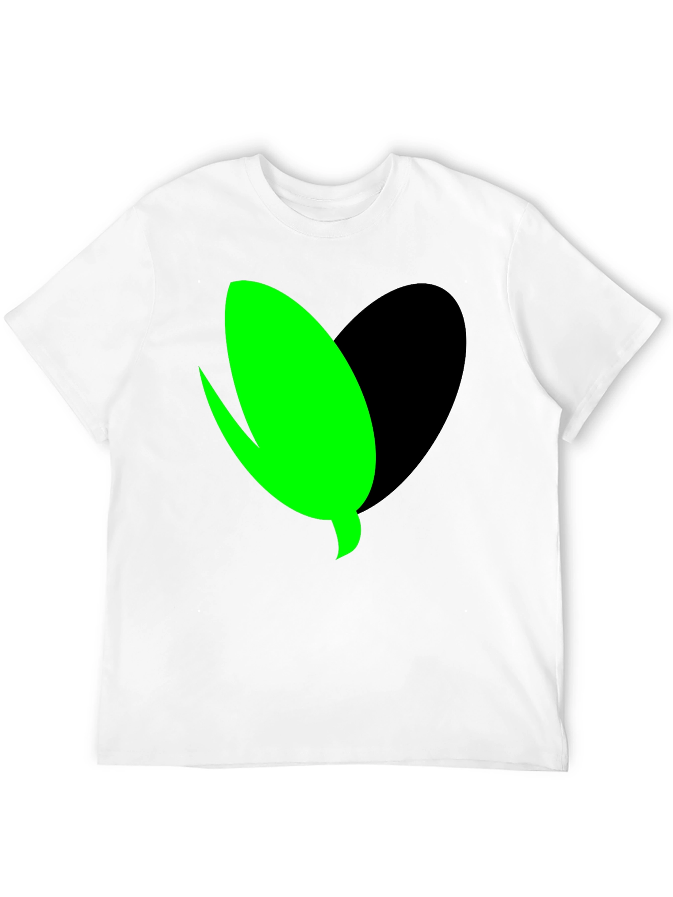 Modern Alien Eye Graphic Tee - Black