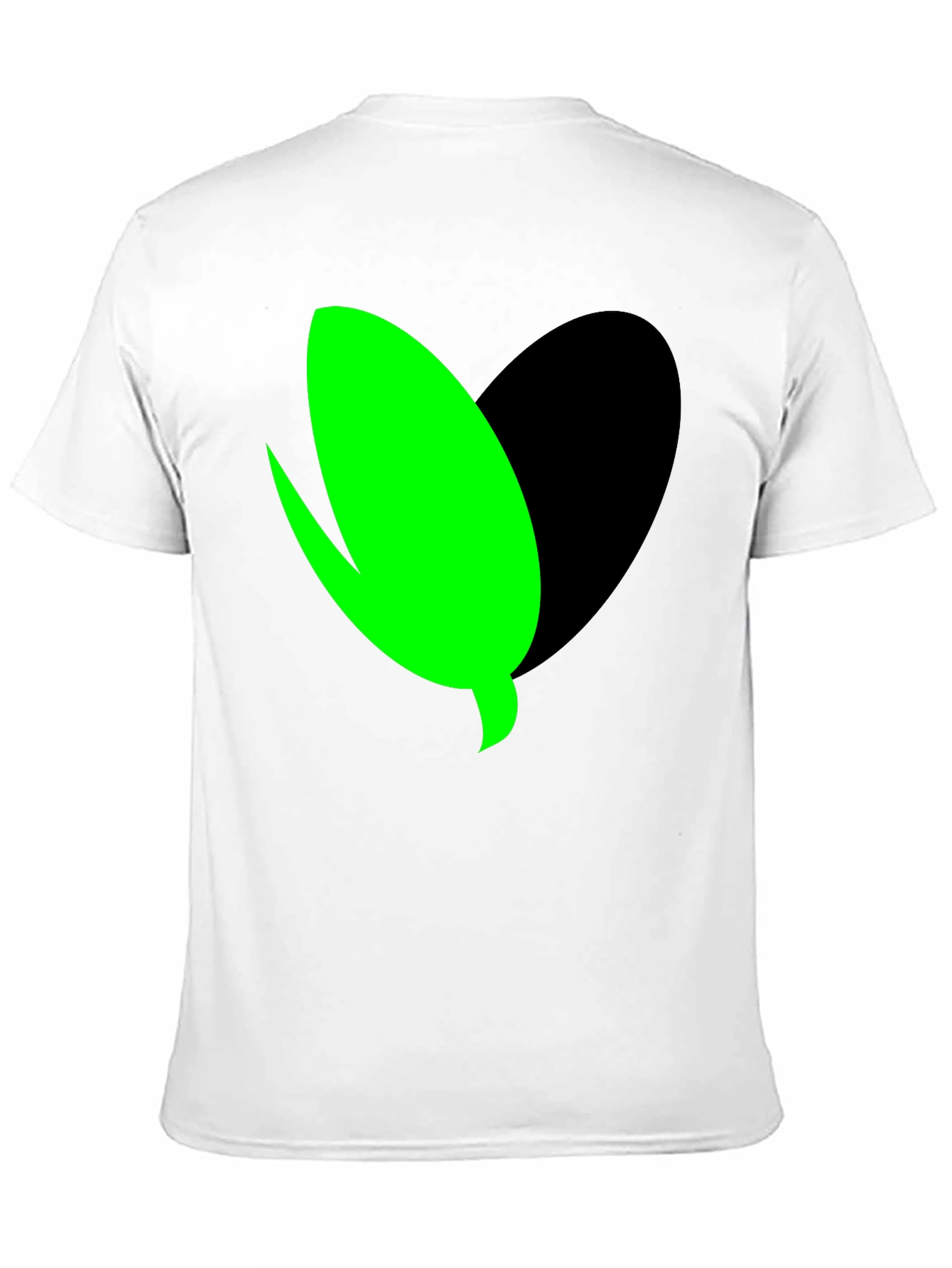 Modern Alien Eye Graphic Tee - Black