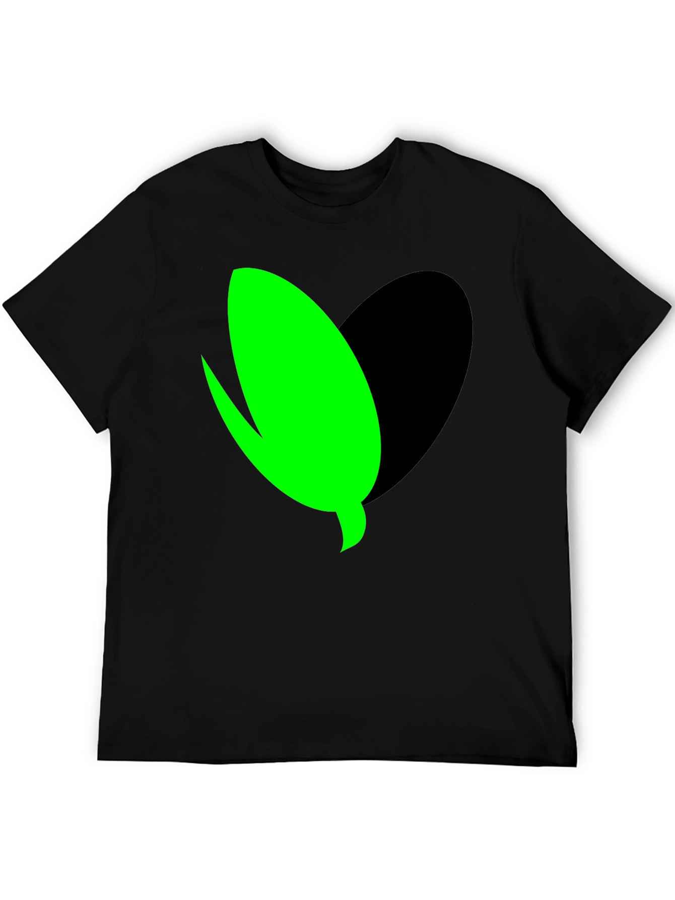 Modern Alien Eye Graphic Tee - Black