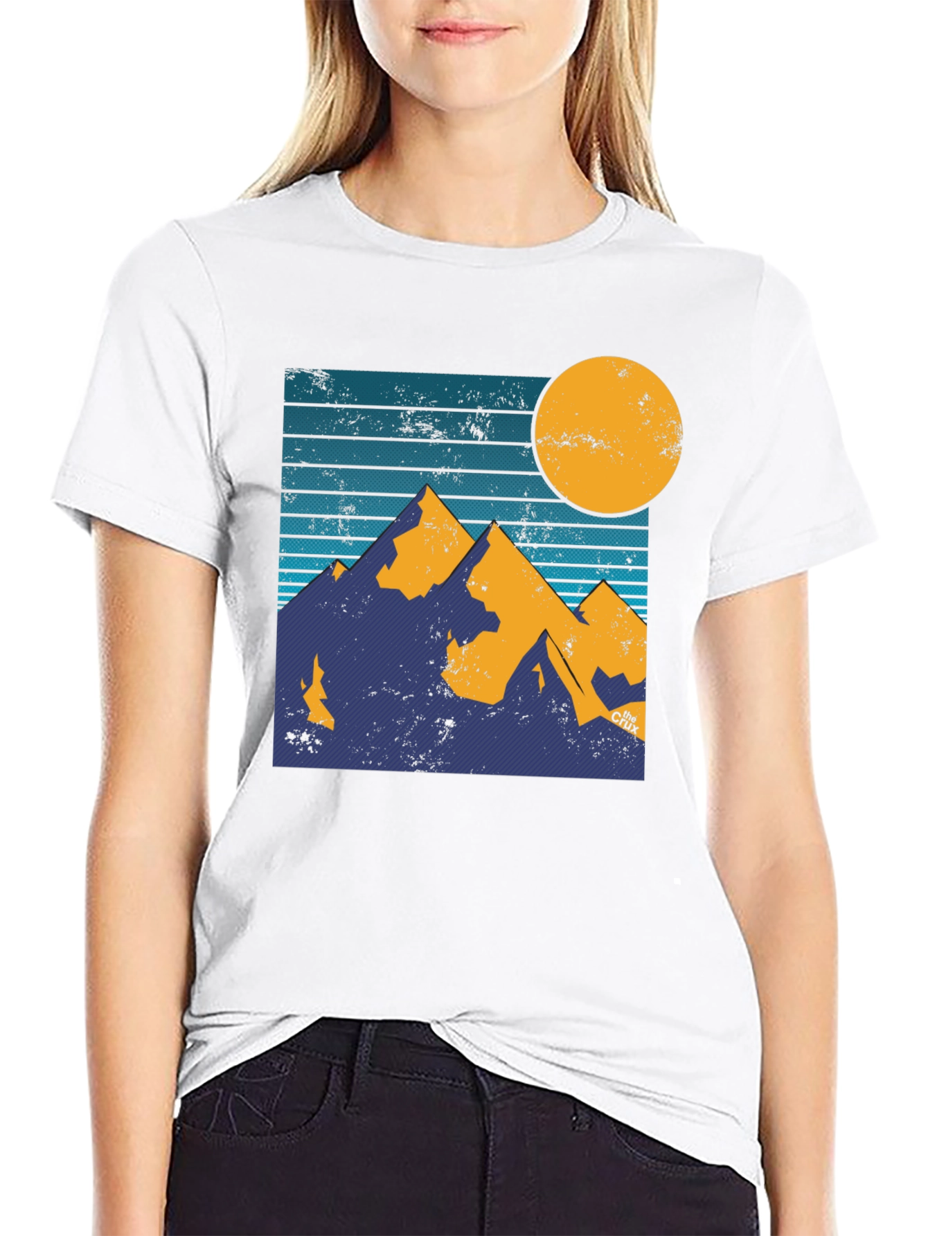 Mountain Sunset Graphic Tee - Adventure Style