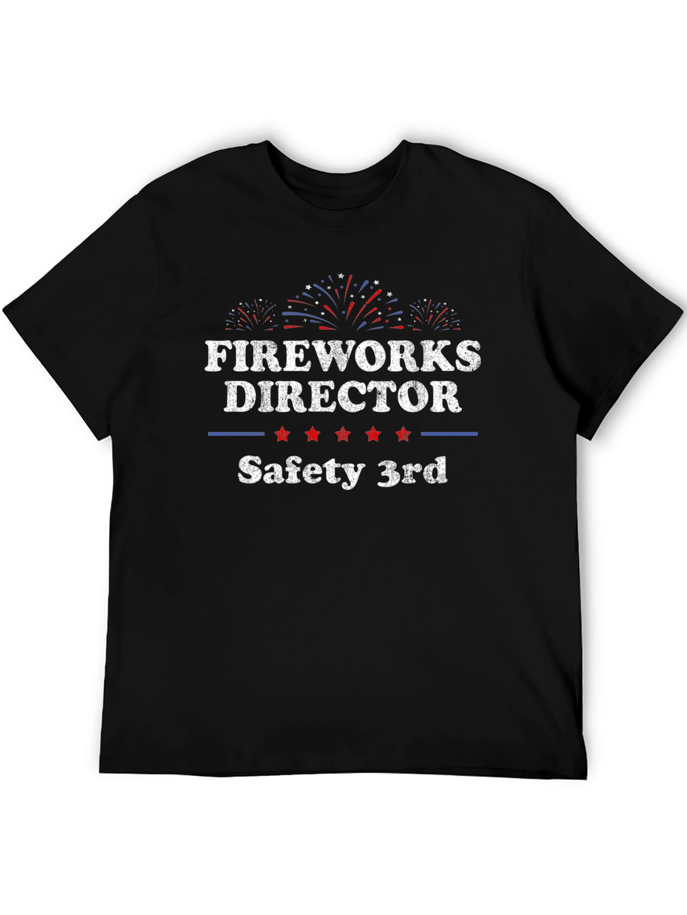 Fireworks Director Safety 3rd T-Shirt
