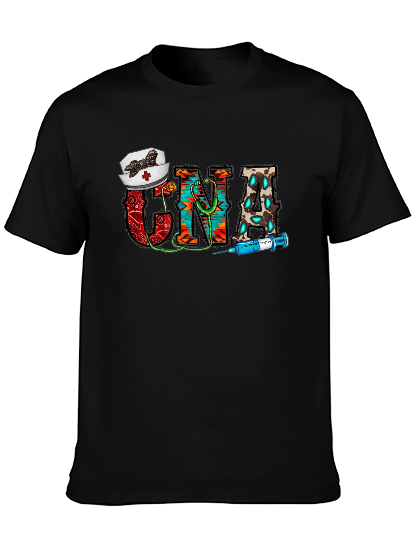 CNA Nurse Graphic T-Shirt