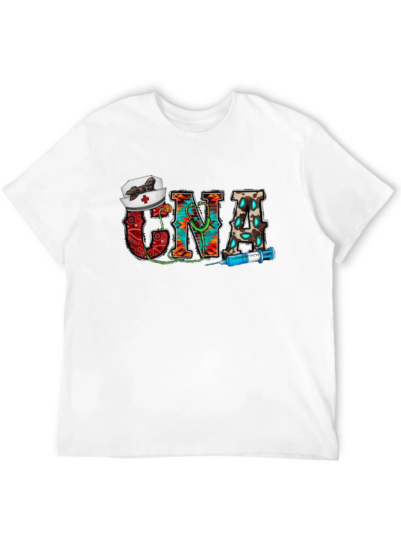 CNA Nurse Graphic T-Shirt