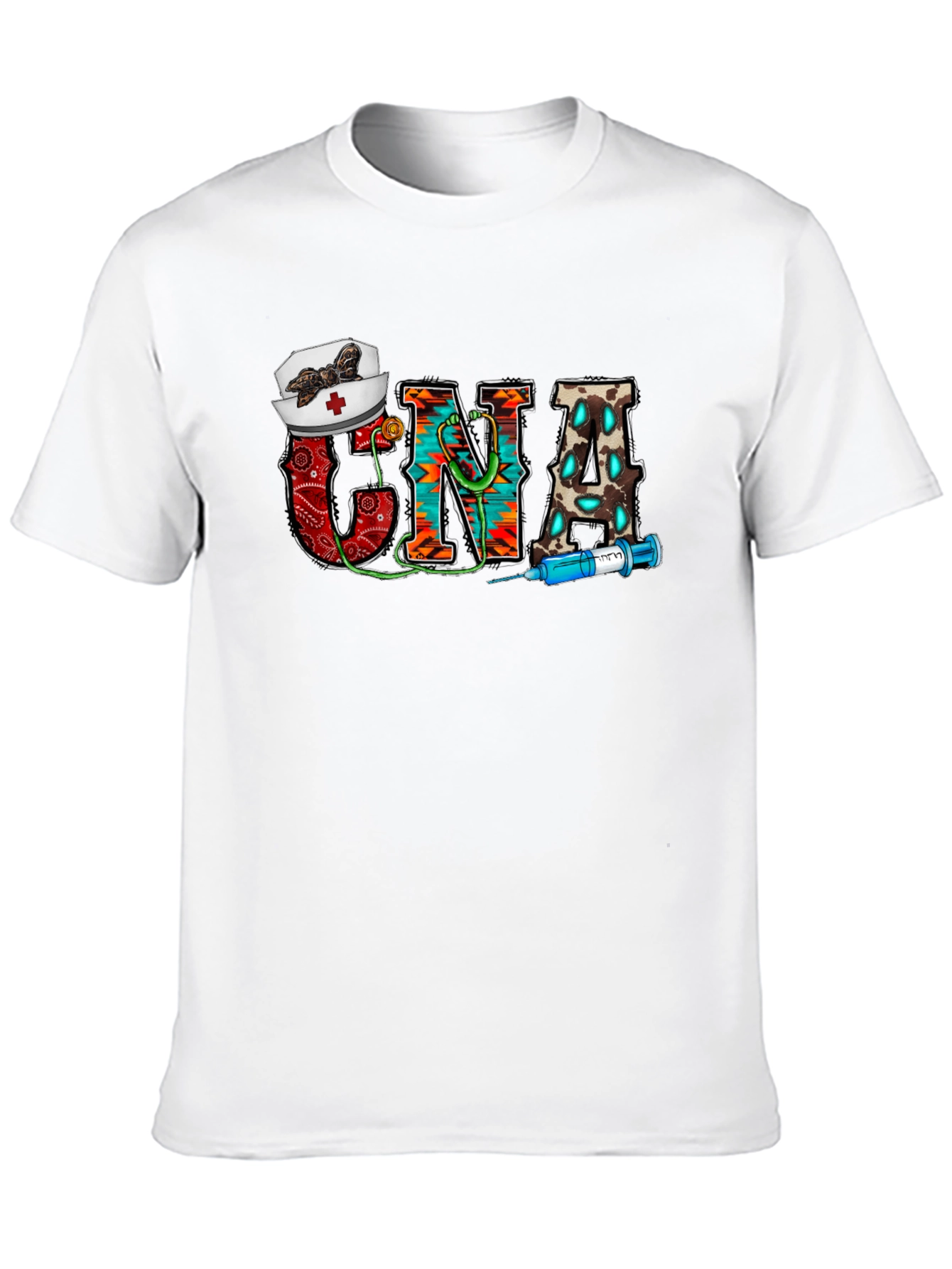 CNA Nurse Graphic T-Shirt
