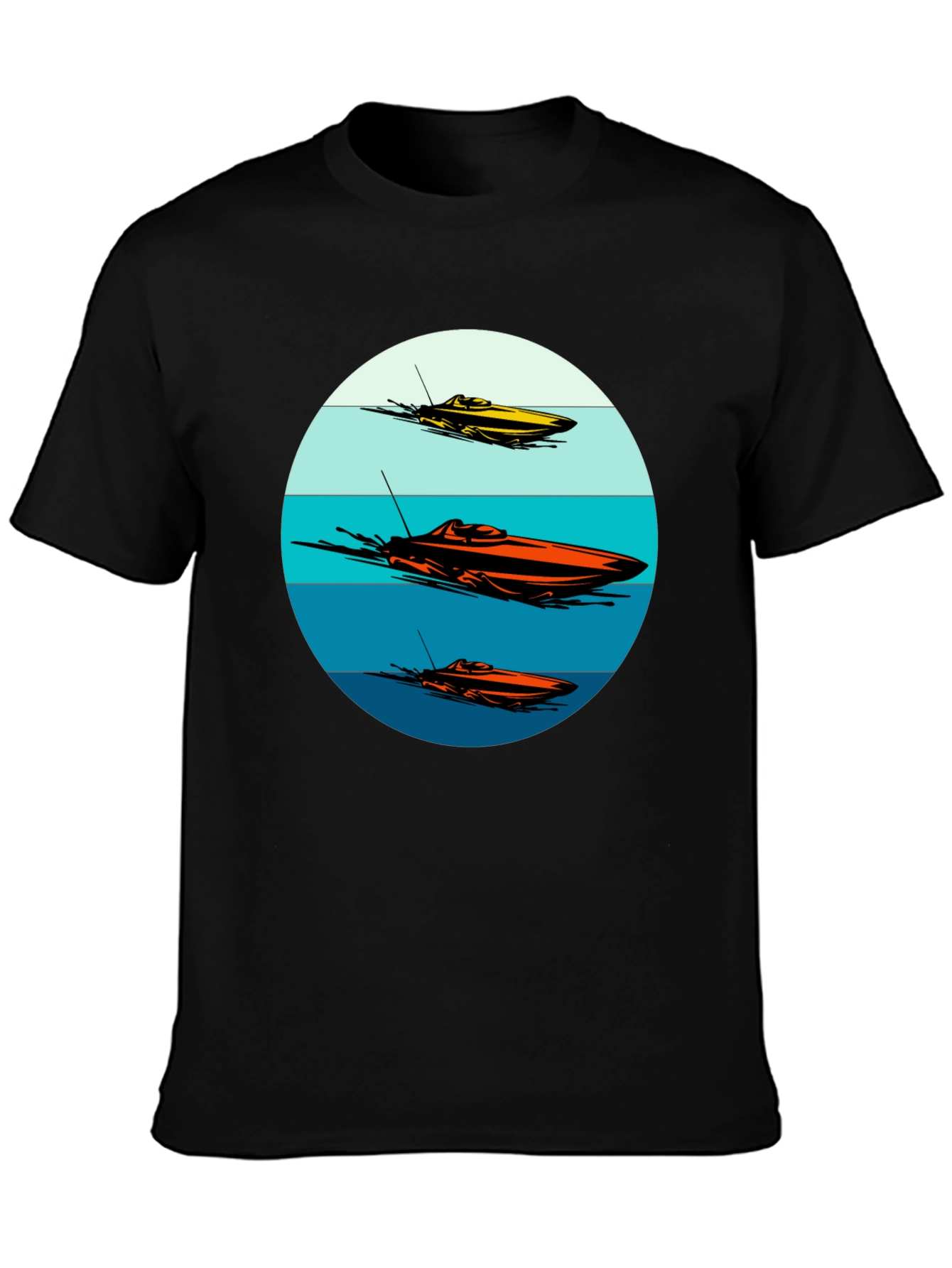 Speedboat Graphic T-Shirt