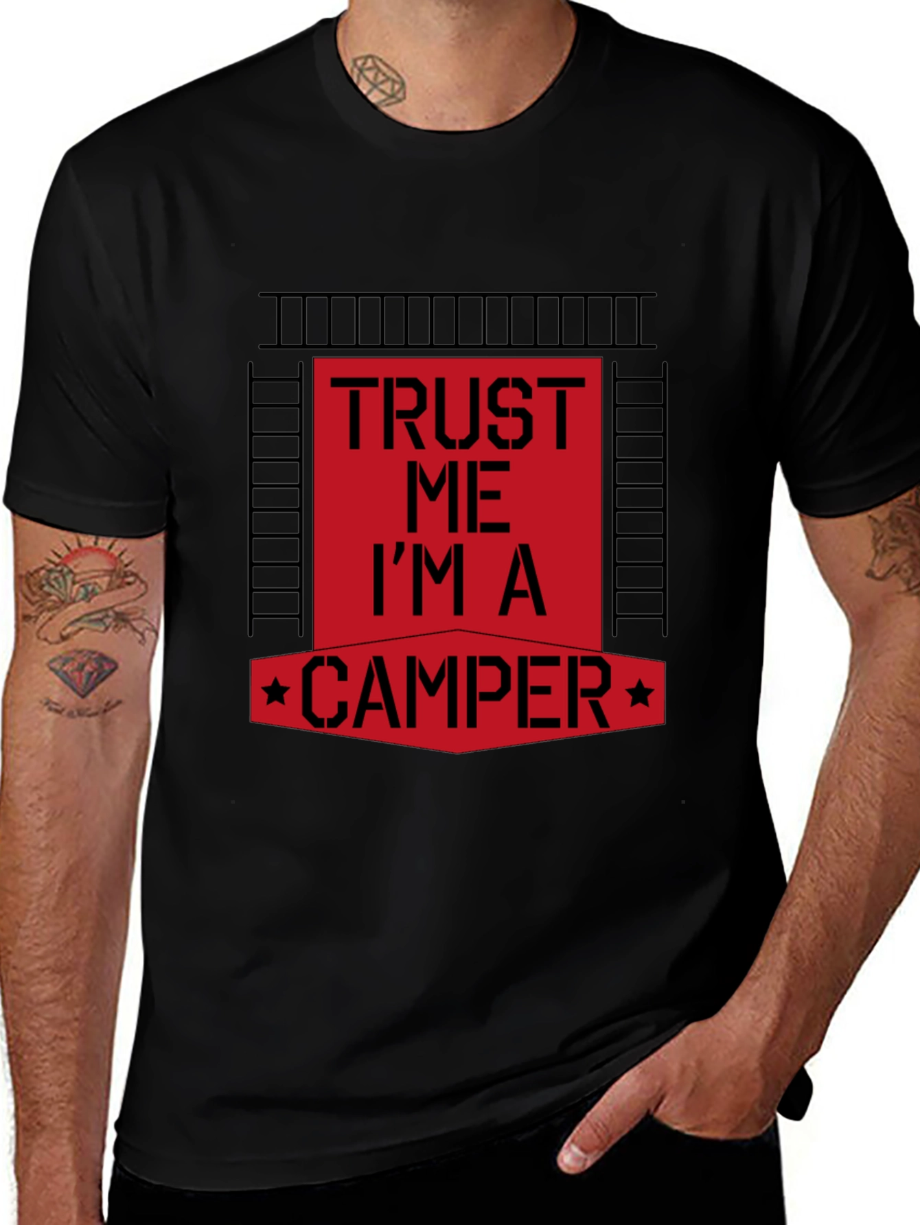 Trust Me Im a Camper Graphic Tee