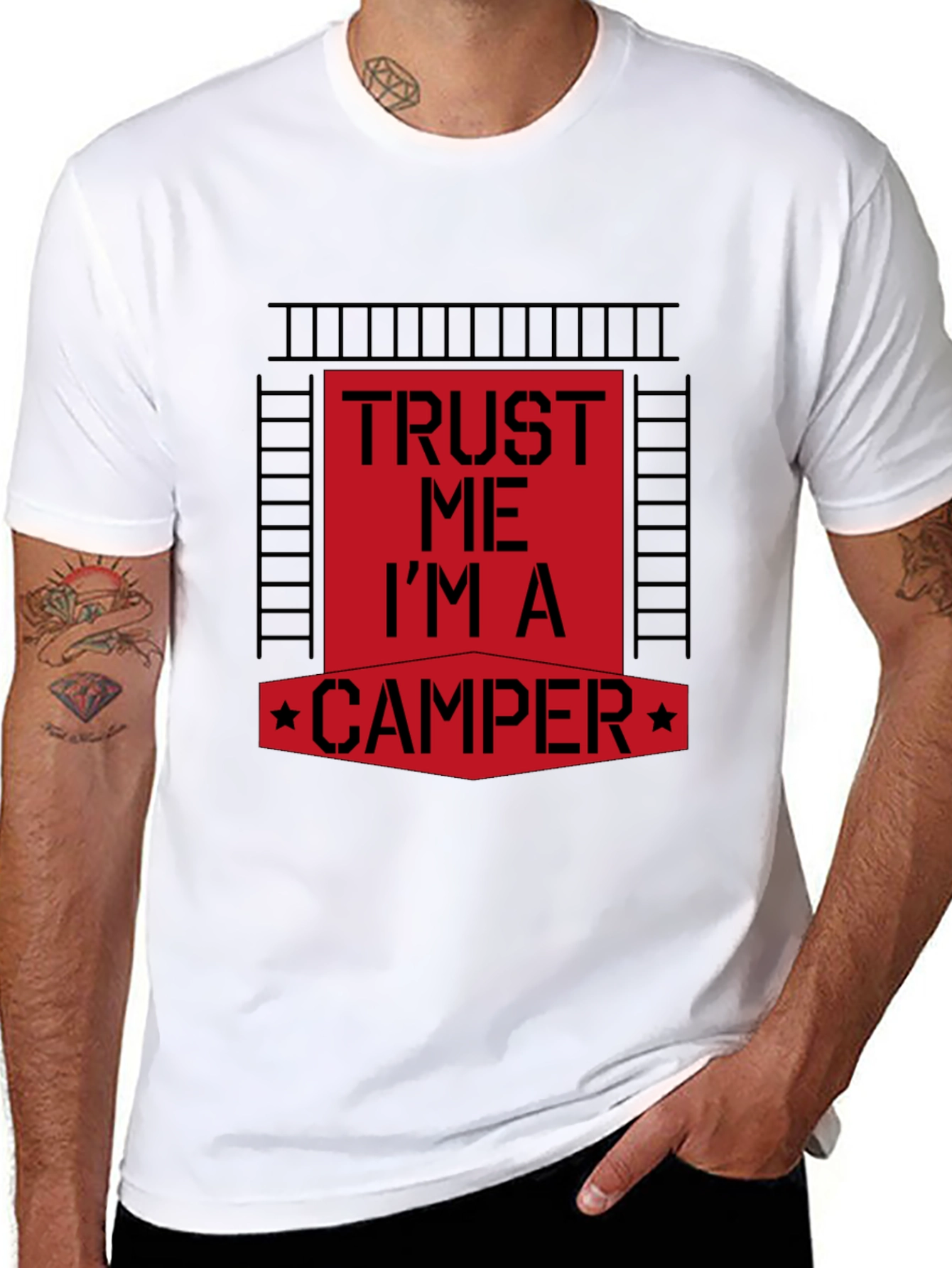 Trust Me Im a Camper Graphic Tee