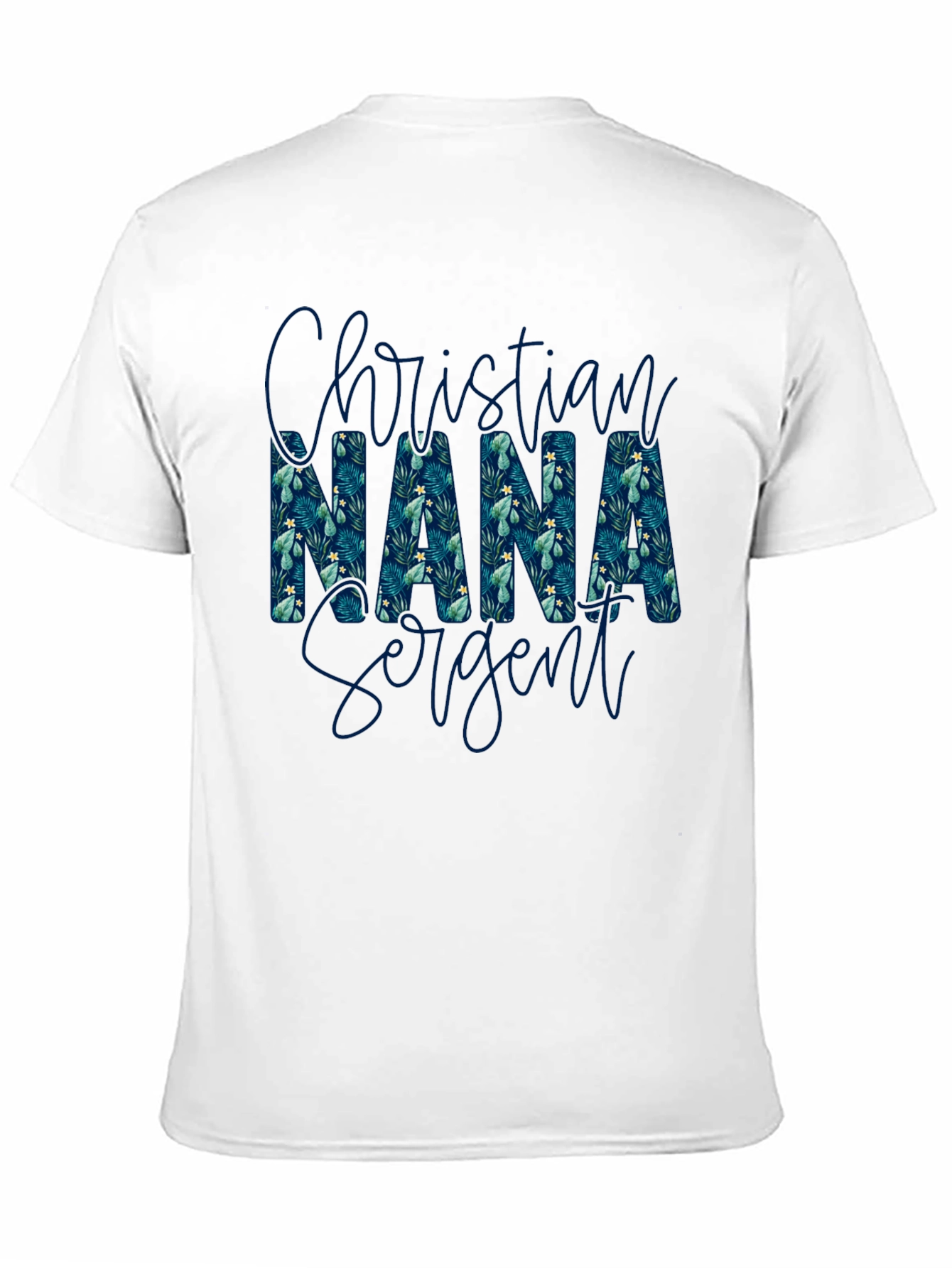 Christian Nana Sargent Floral Print T-Shirt