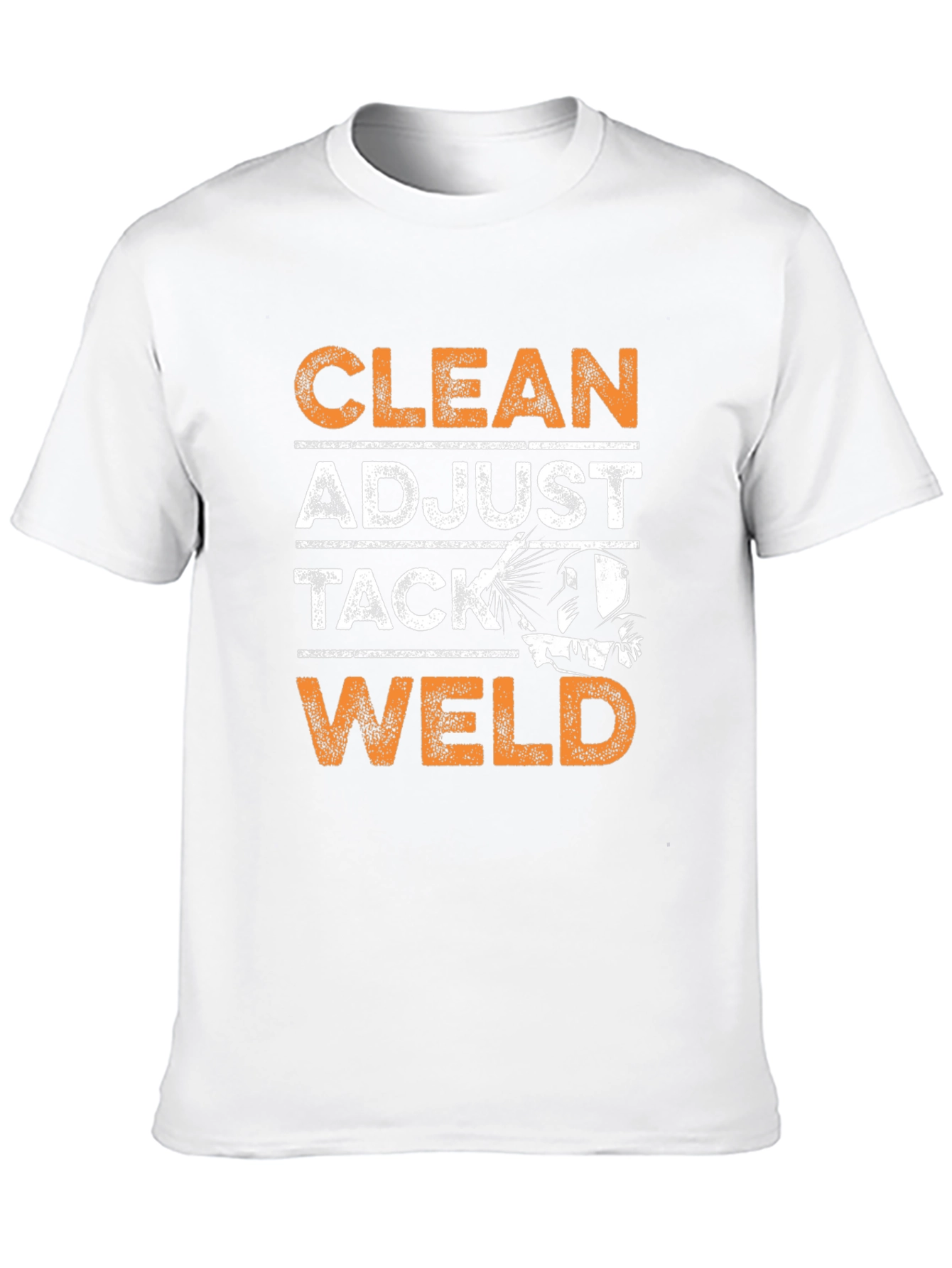 Clean Adjust Tack Weld Graphic Tee - Black