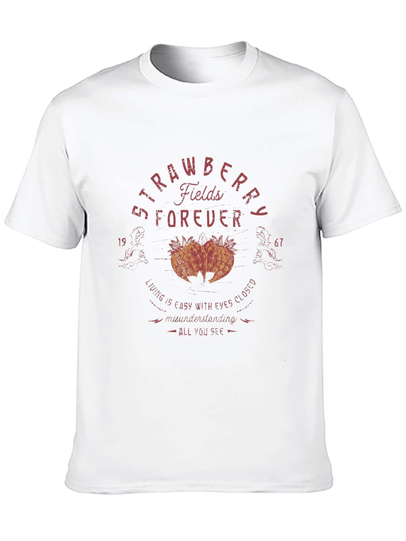 Strawberry Fields Forever Graphic Tee