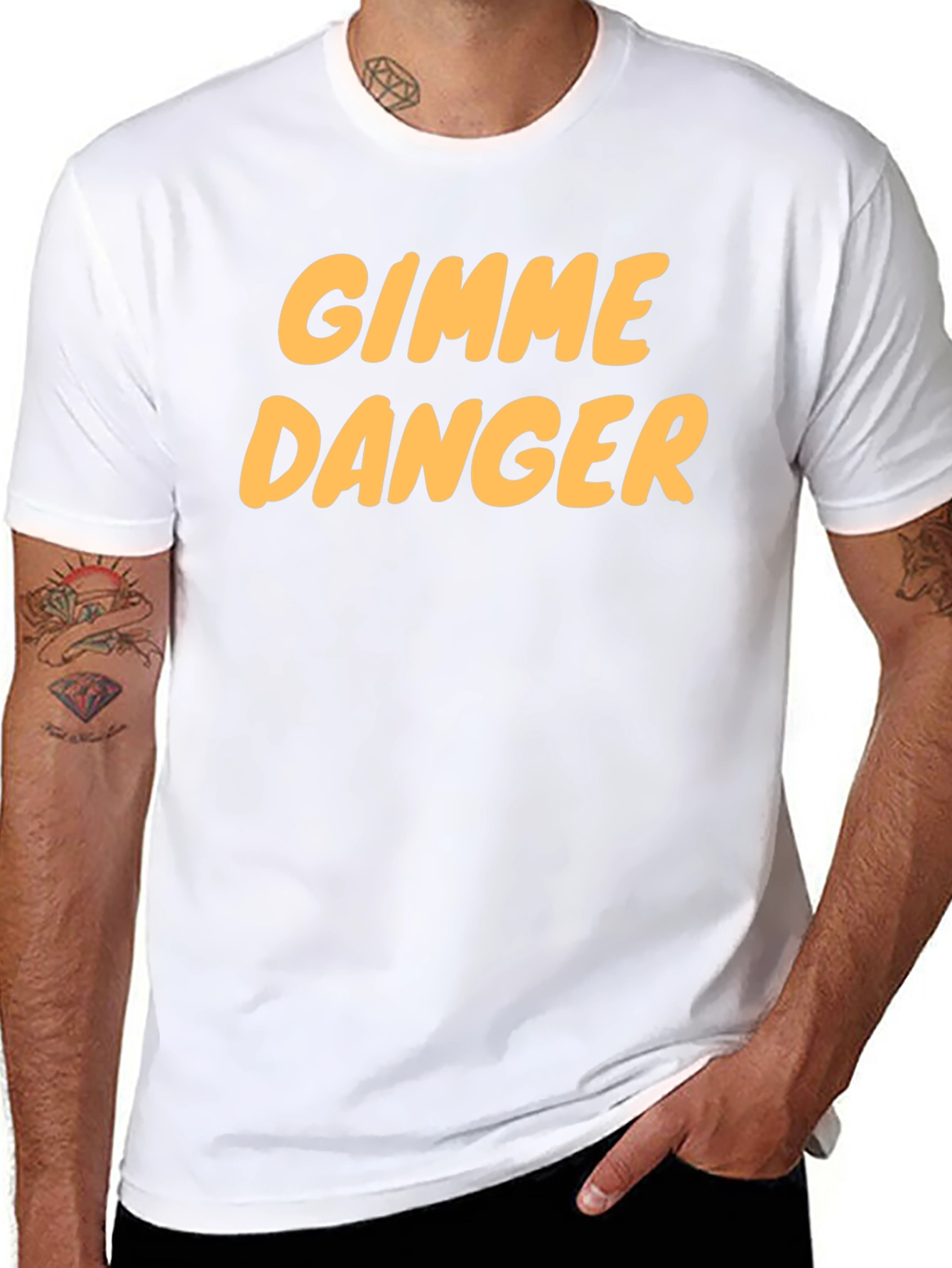 Gimme Danger Graphic T-Shirt - Rock & Roll Style