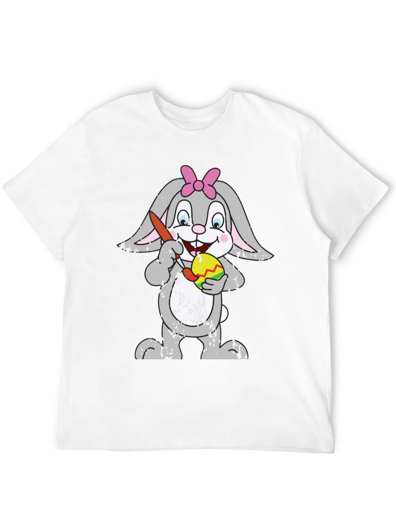 Easter Bunny T-Shirt - Egg Painting Rabbit Tee