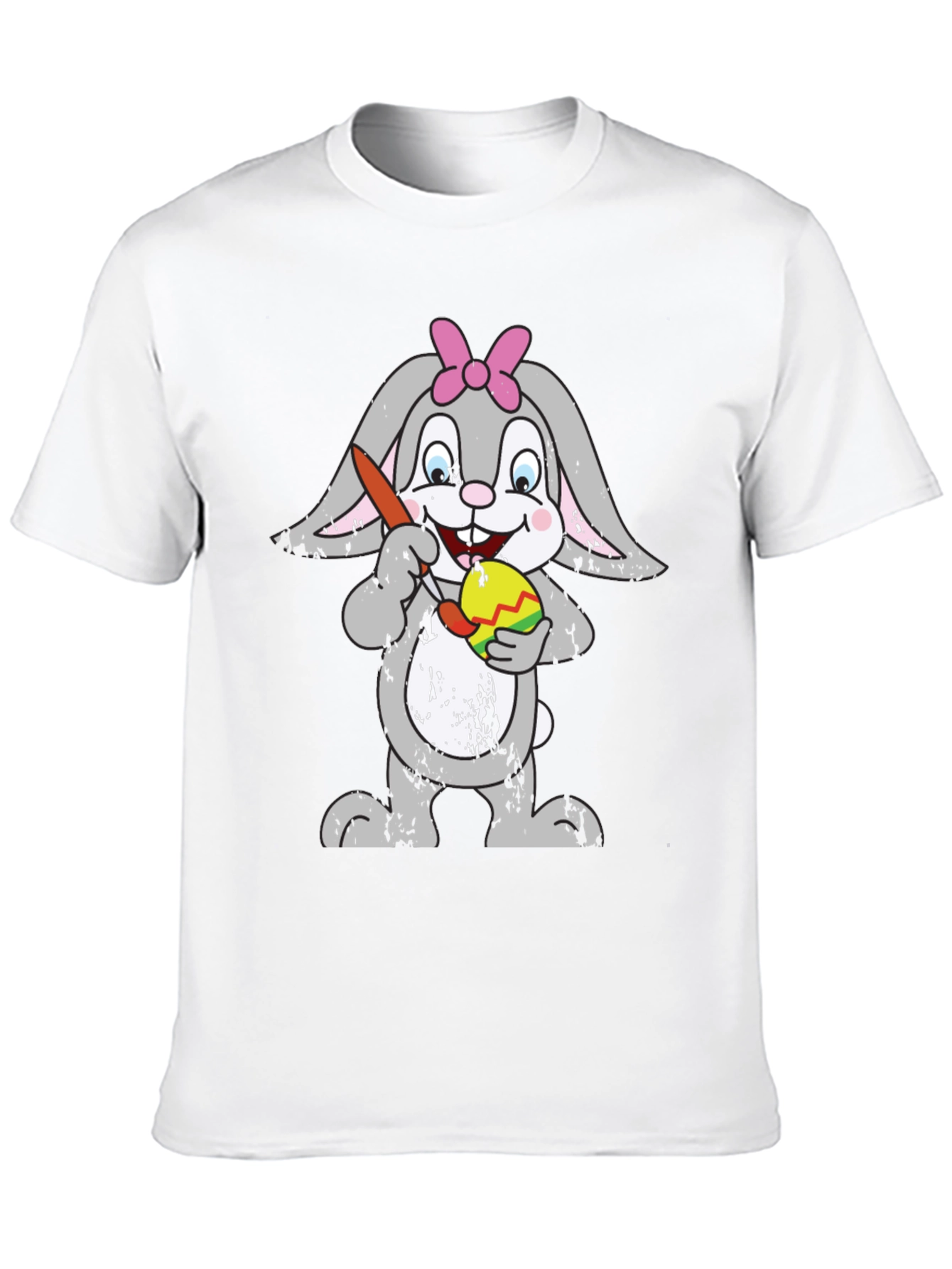 Easter Bunny T-Shirt - Egg Painting Rabbit Tee