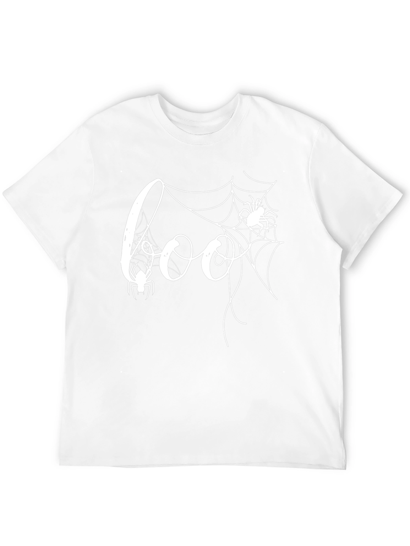 Spooky Spider Boo Graphic Tee - Halloween T-Shirt