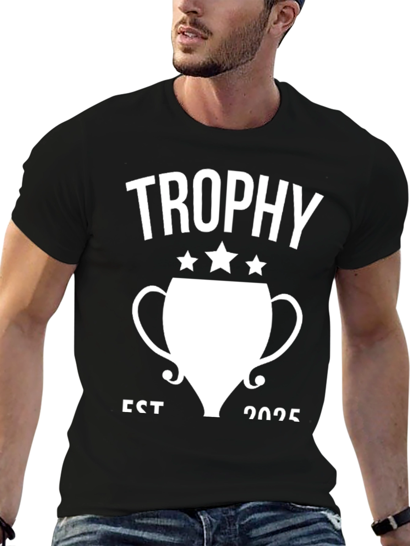 Trophy EST 2025 Graphic T-Shirt