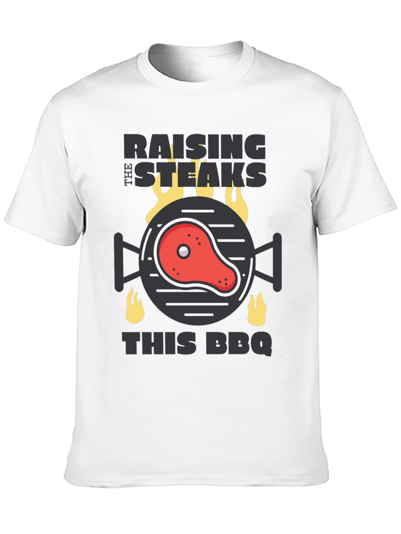 Raising the Steaks BBQ T-Shirt