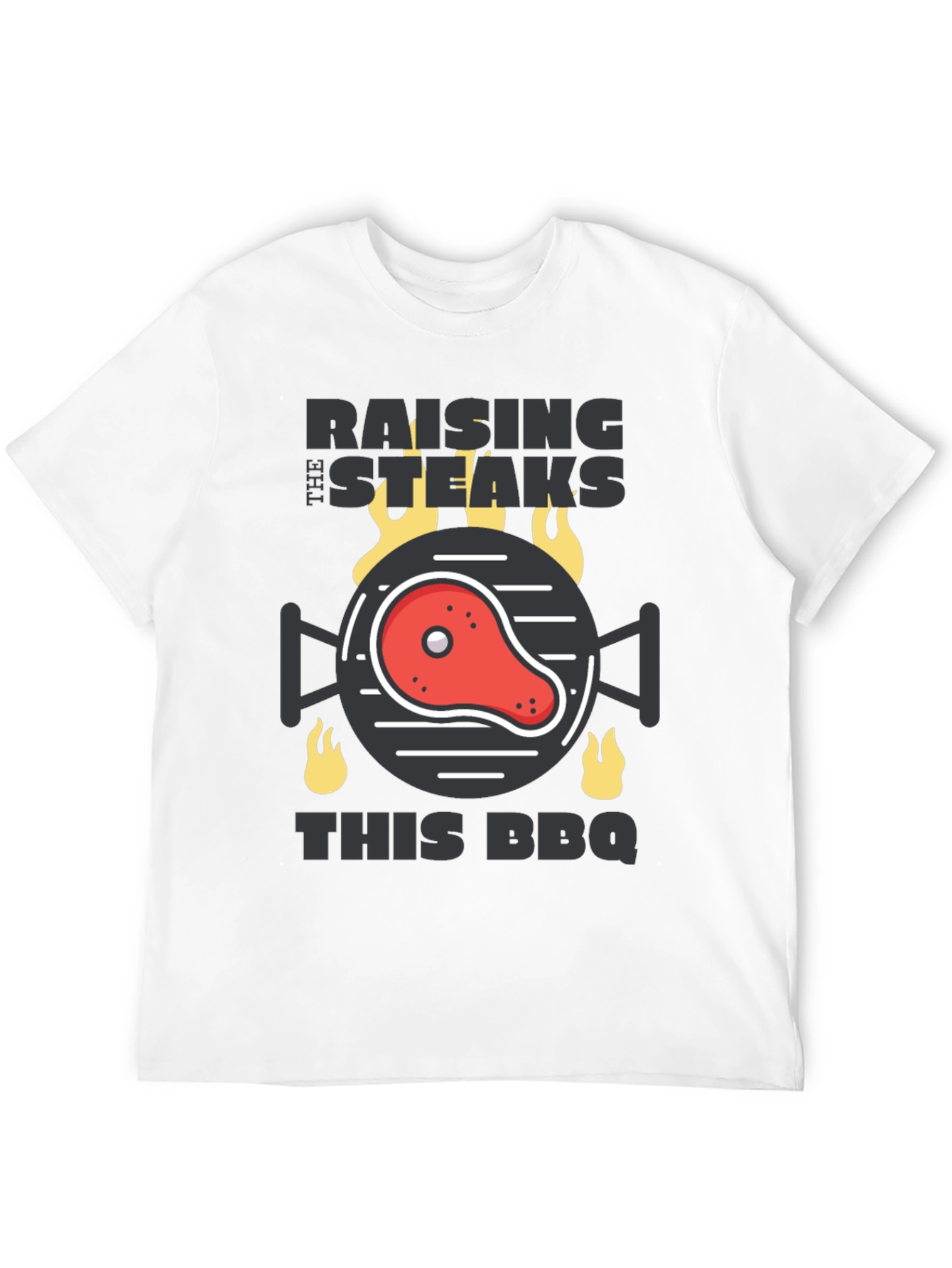 Raising the Steaks BBQ T-Shirt