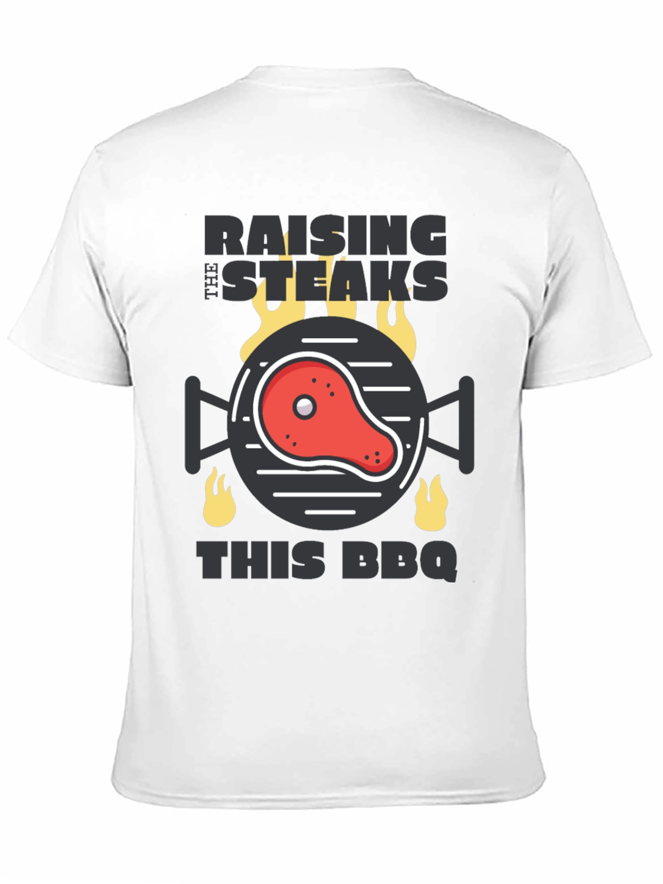 Raising the Steaks BBQ T-Shirt