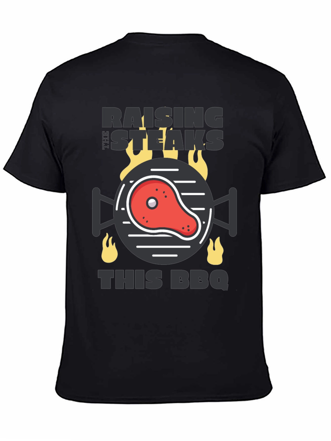 Raising the Steaks BBQ T-Shirt