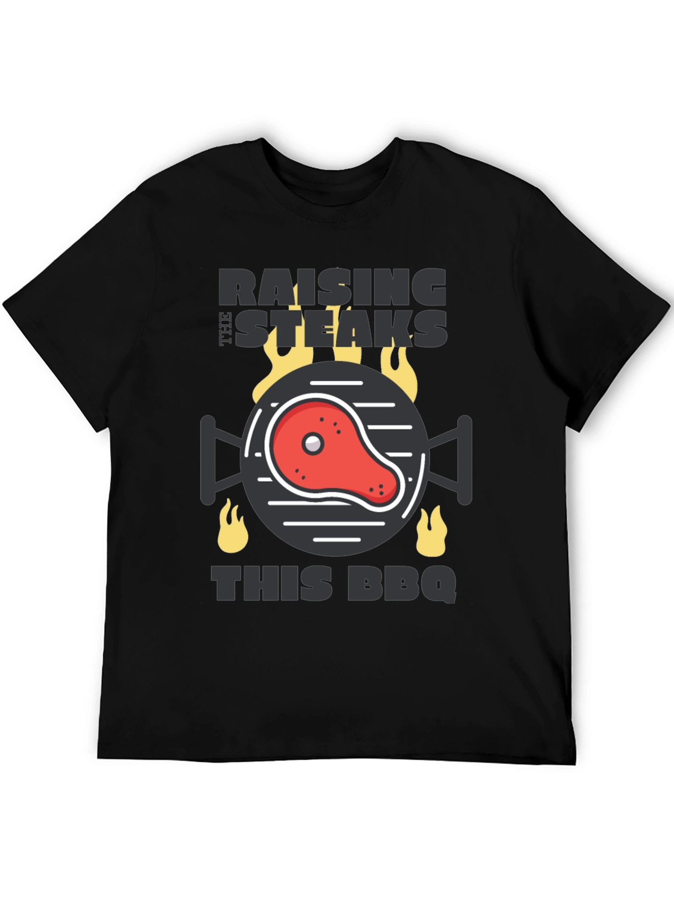 Raising the Steaks BBQ T-Shirt