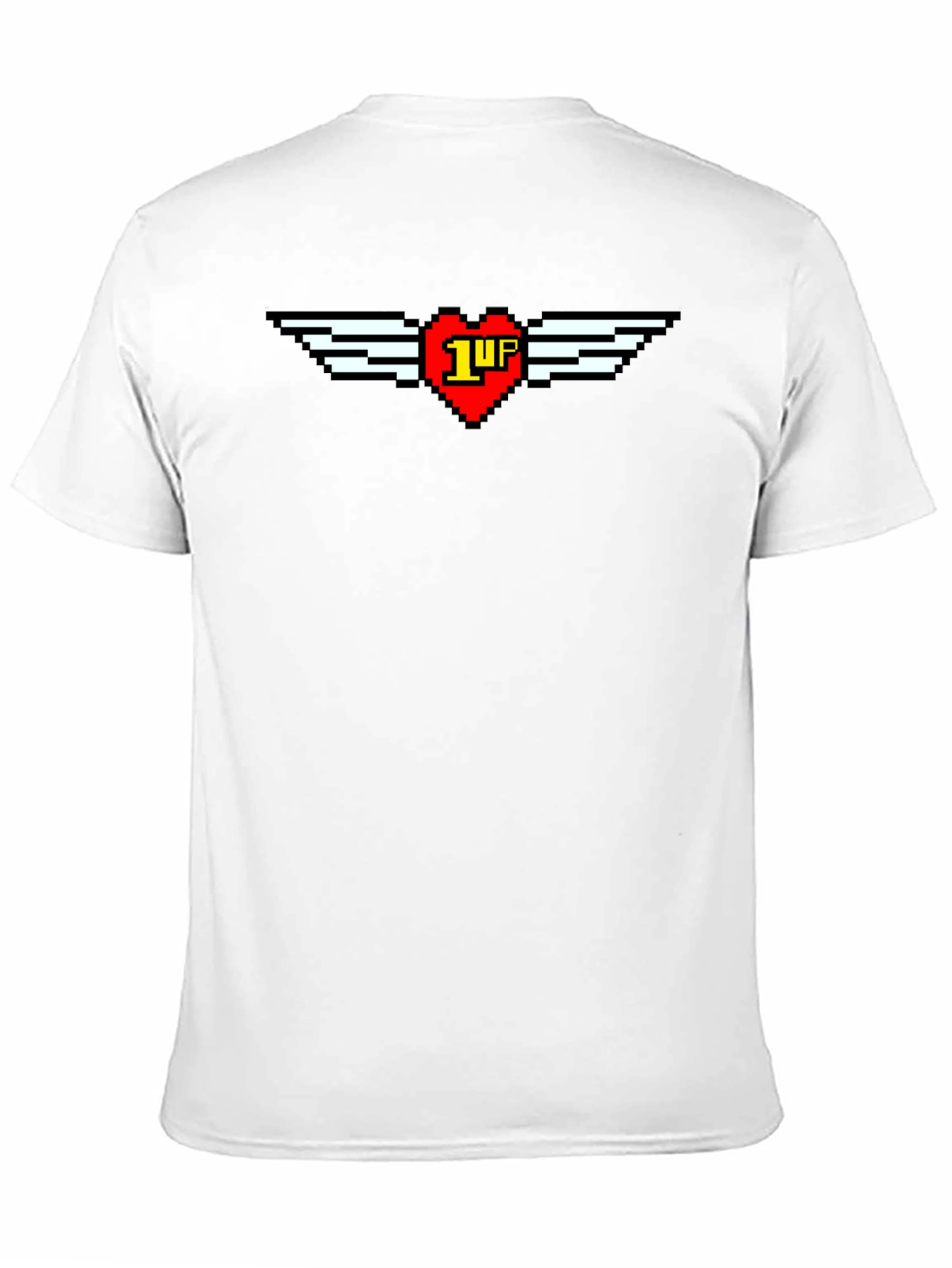 Pixel Heart 1-Up Graphic Tee - Retro Gaming Style