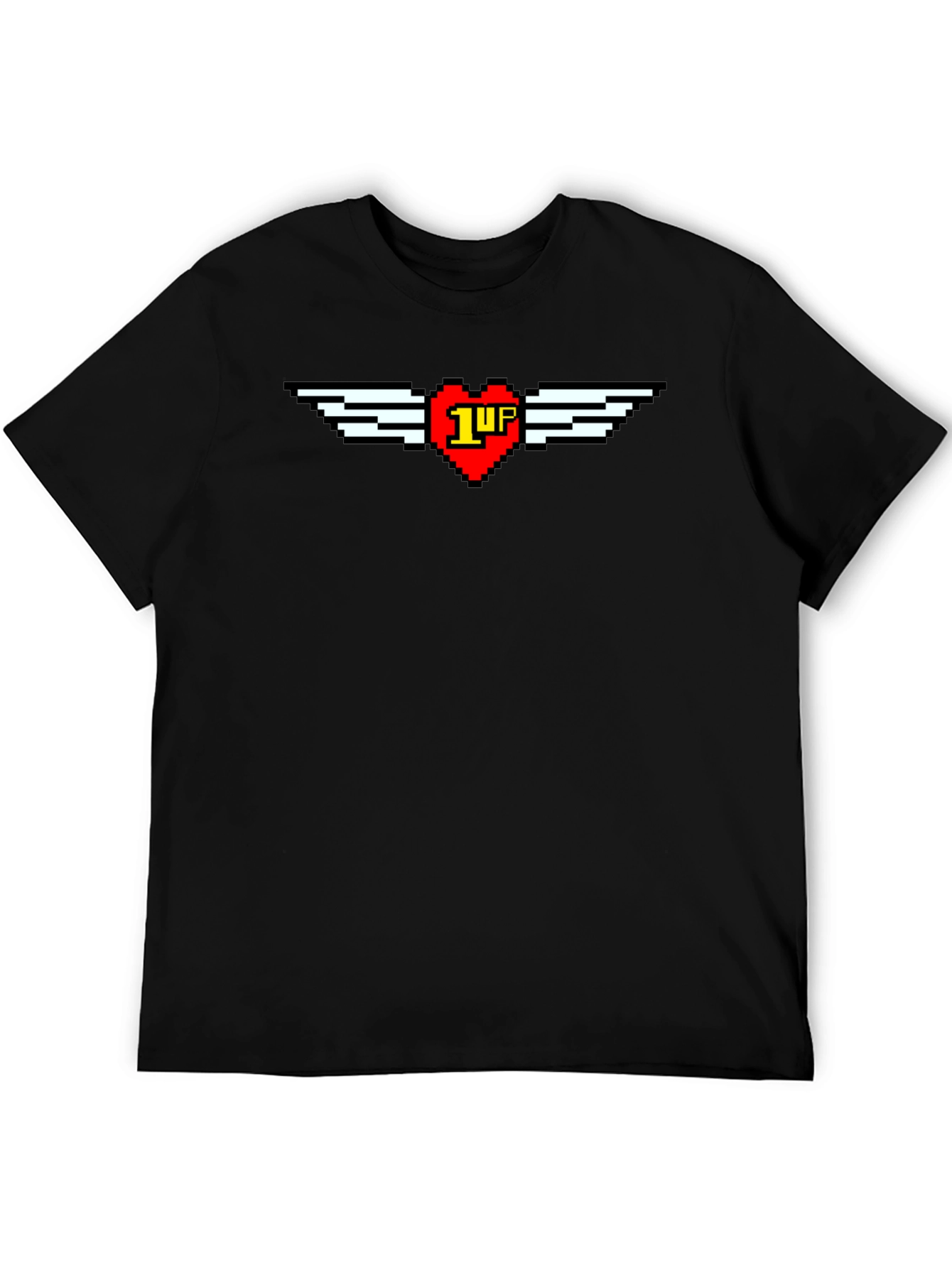 Pixel Heart 1-Up Graphic Tee - Retro Gaming Style