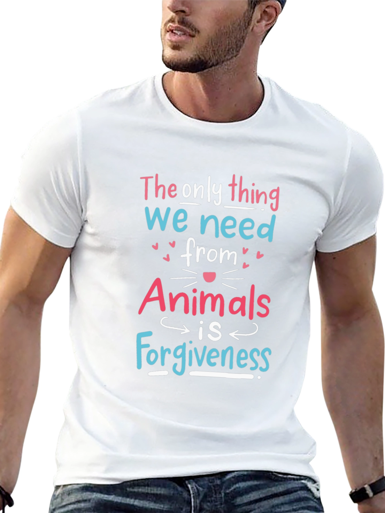 Animals Need Forgiveness Graphic Tee