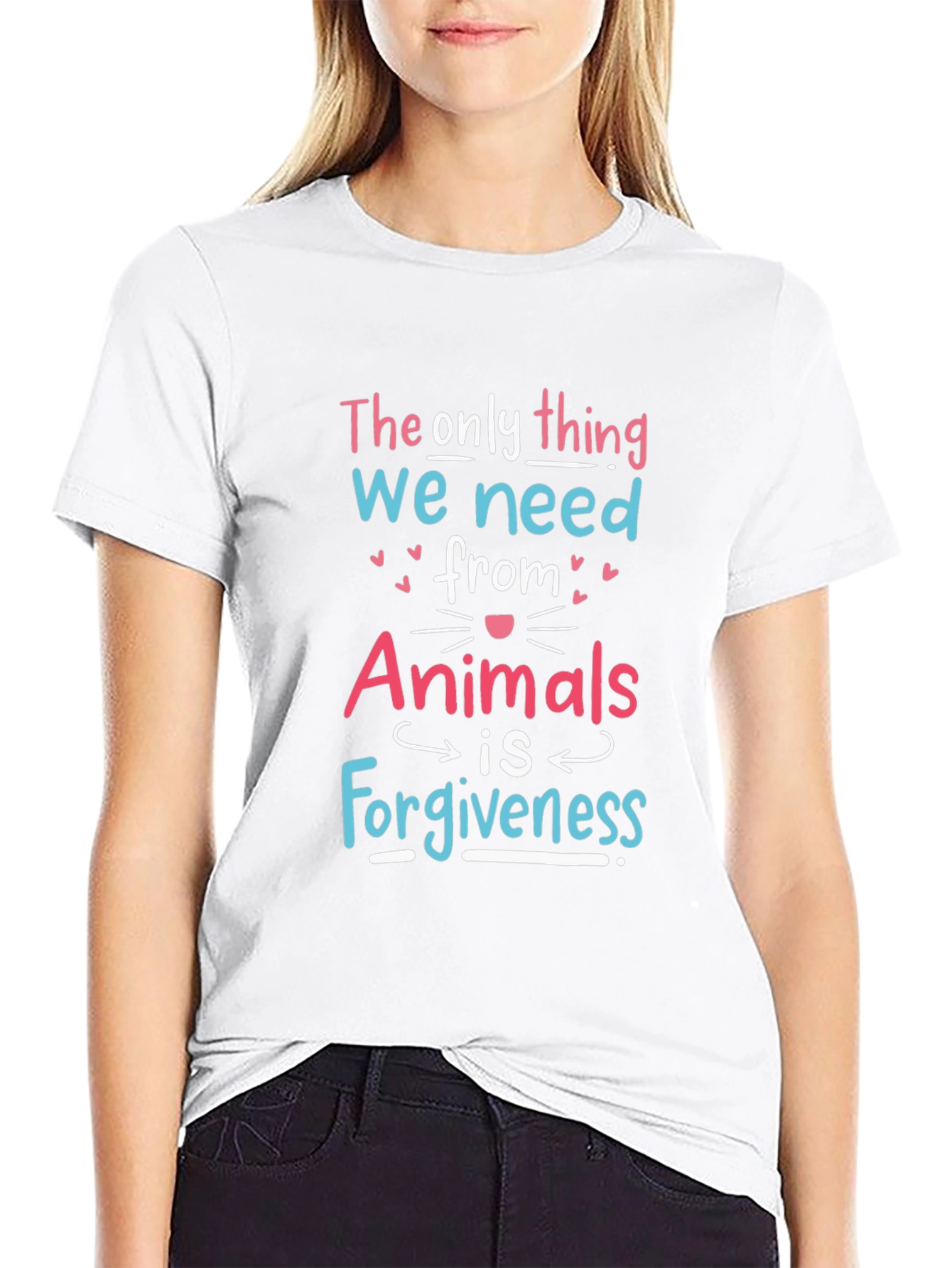 Animals Need Forgiveness Graphic Tee