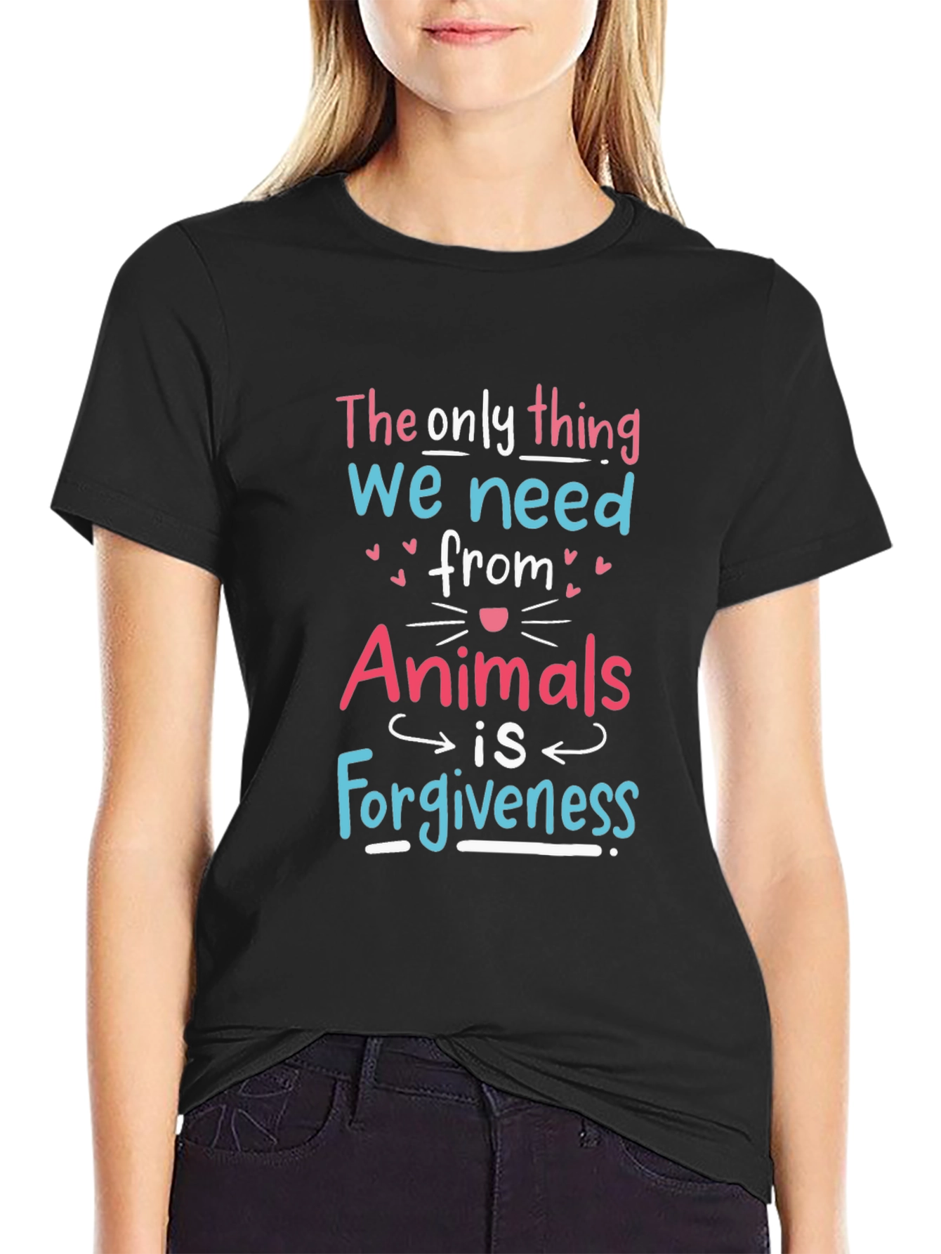 Animals Need Forgiveness Graphic Tee