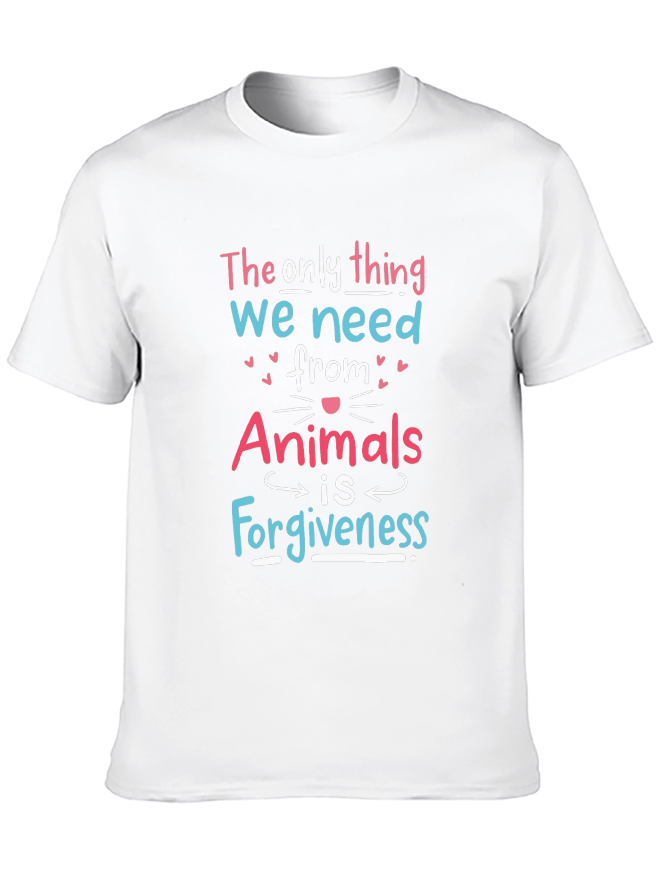 Animals Need Forgiveness Graphic Tee