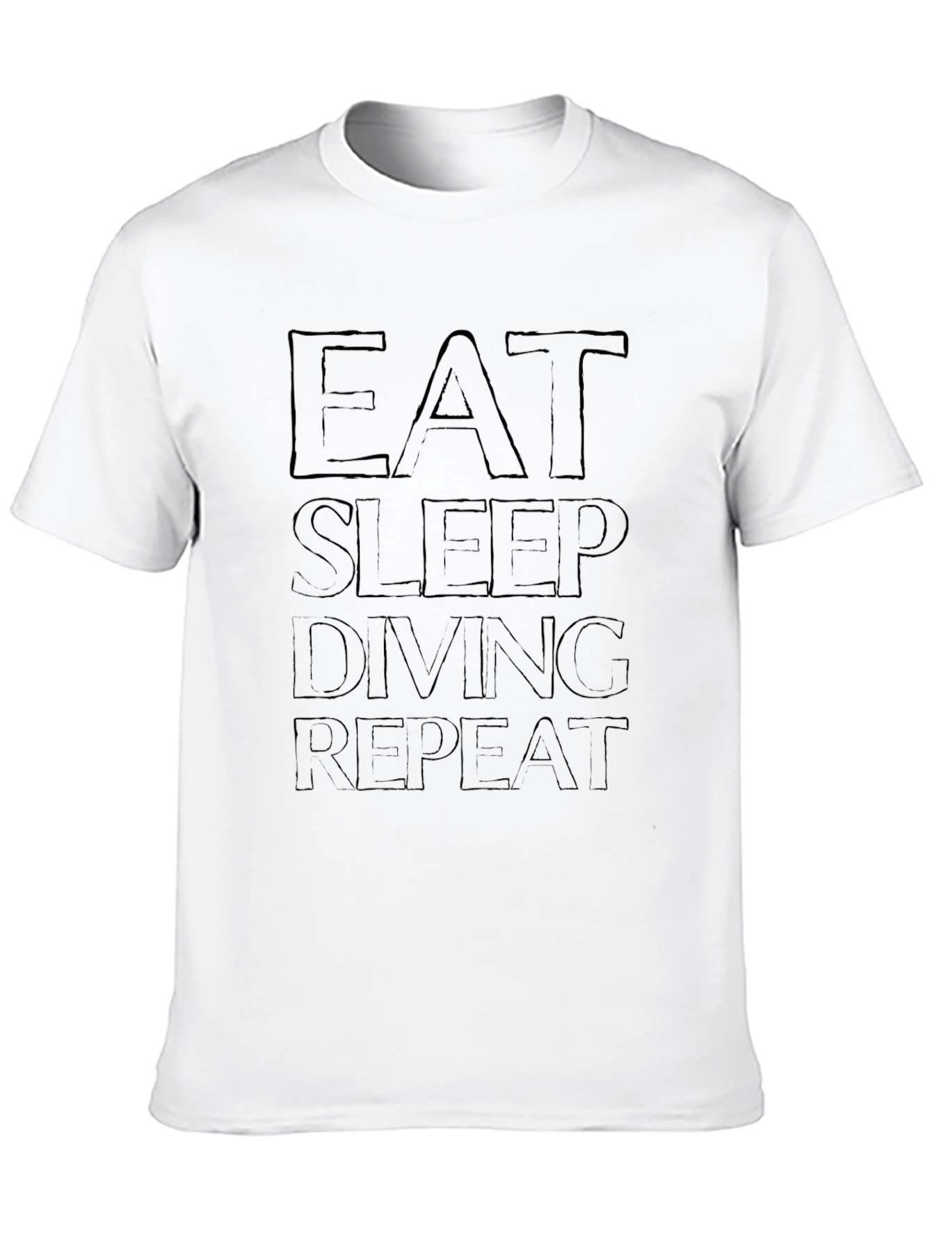 Eat Sleep Diving Repeat T-Shirt