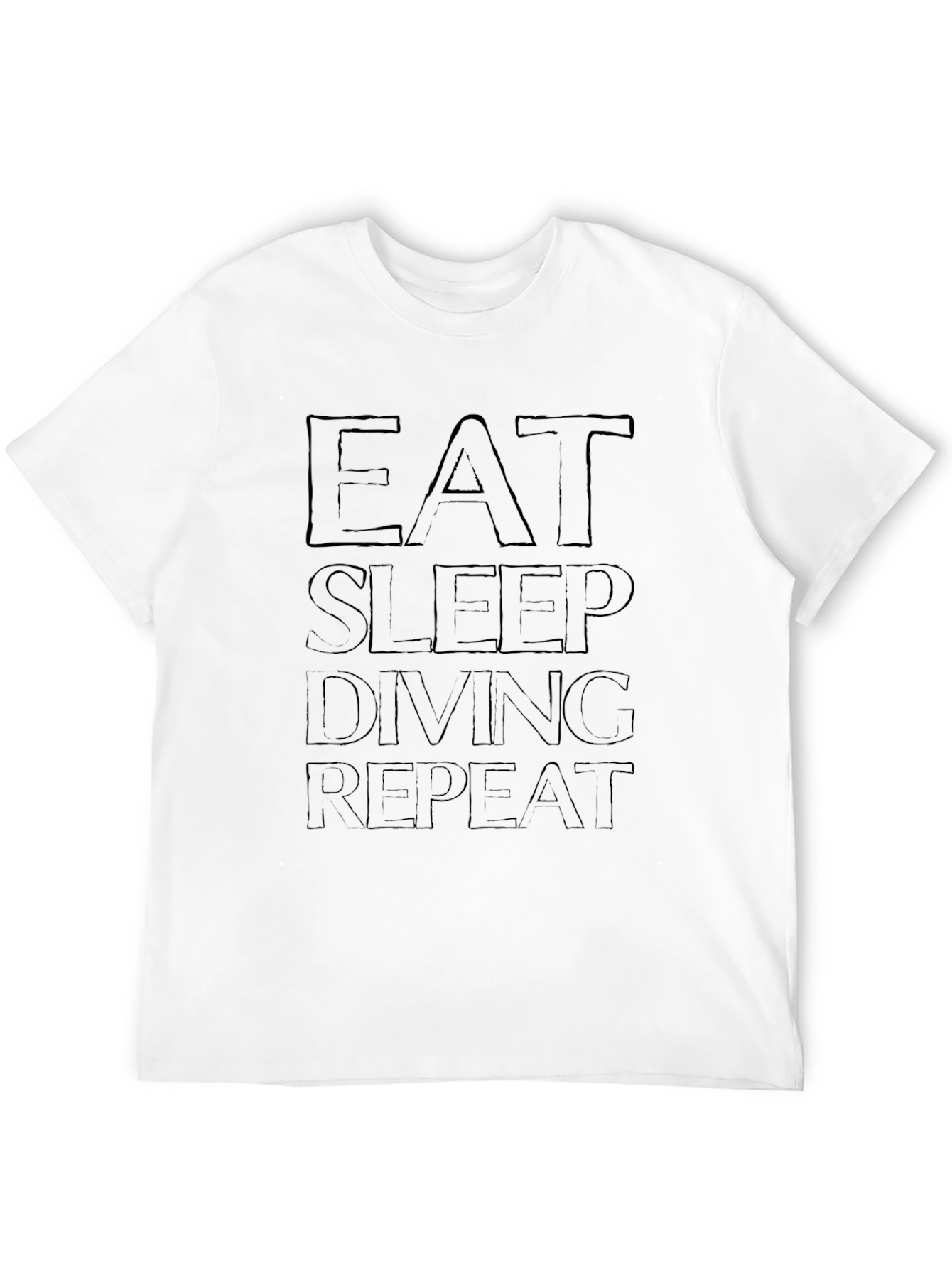 Eat Sleep Diving Repeat T-Shirt